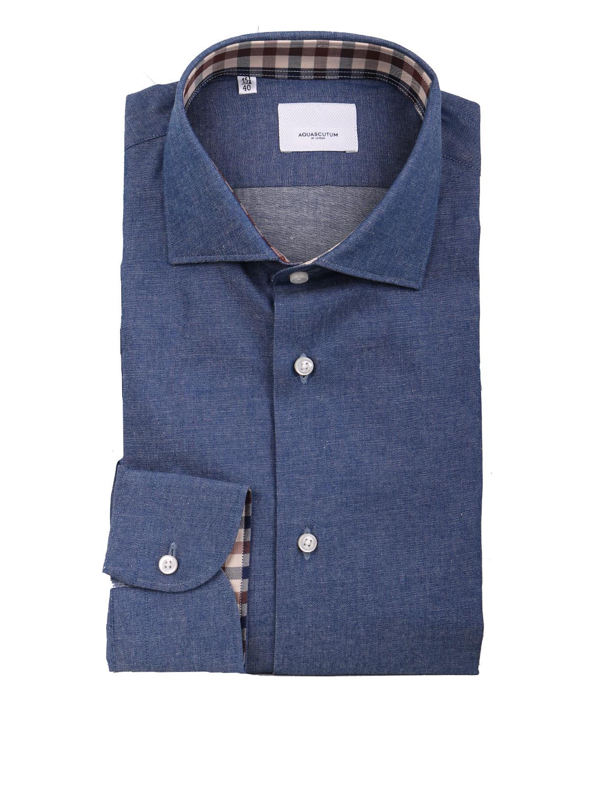AQUASCUTUM CAMICIA Uomo CAMICIA UOMO SHIRT LA06 D100