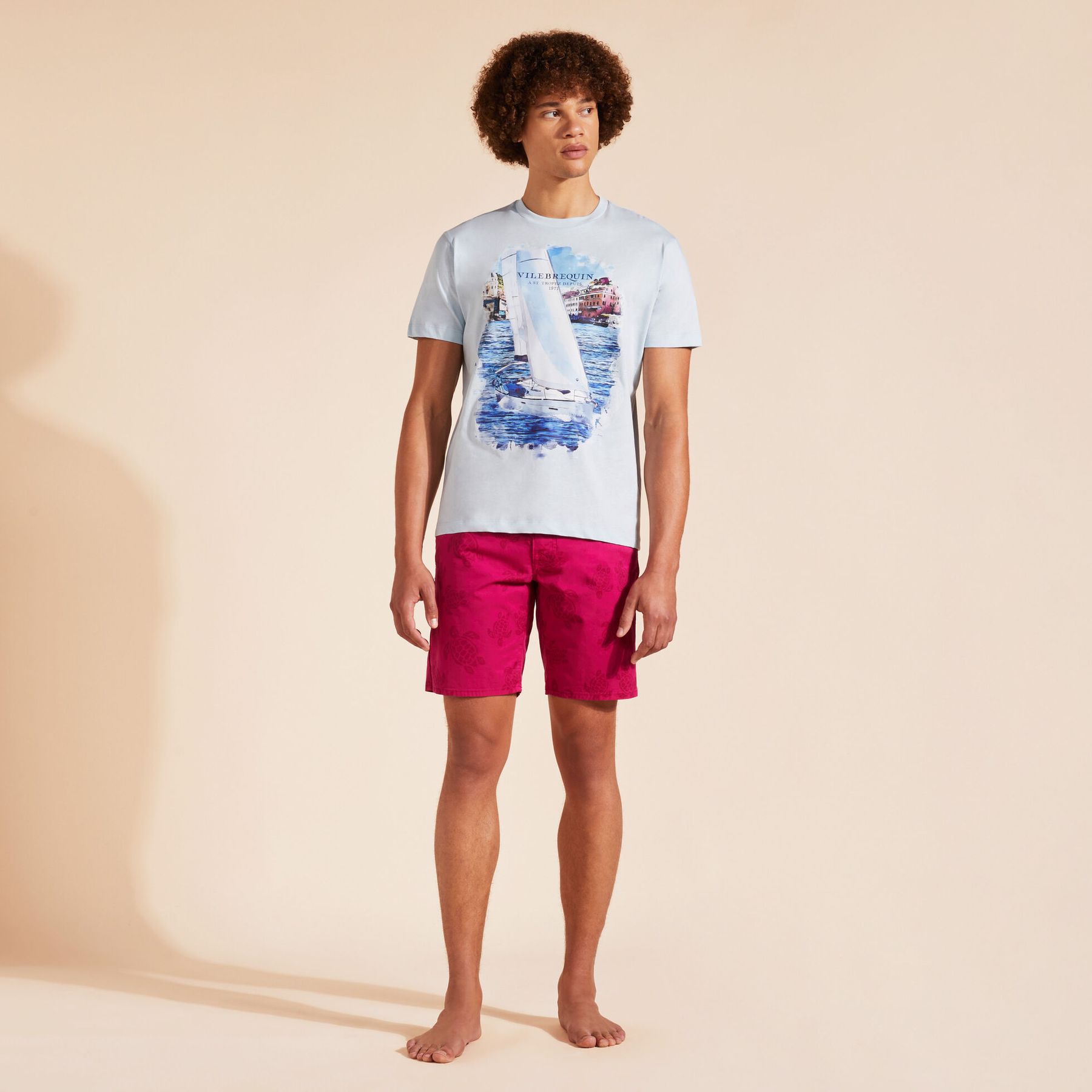 Vilebrequin T-shirt codice VBMTS007-V82-02658 PRIMAVERA/ESTATE