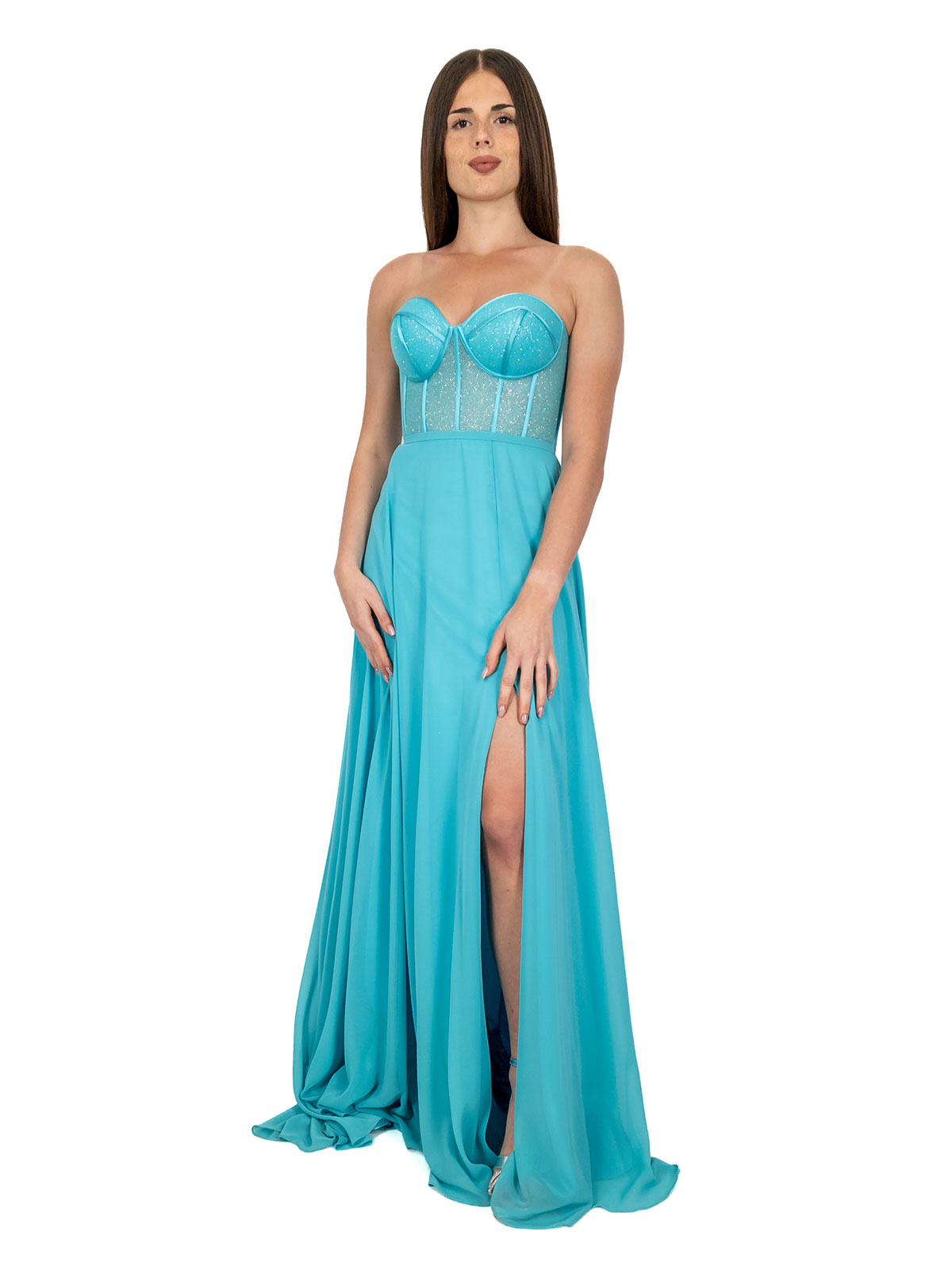 Prilagopj Gonna Di Jeans Da Donna/Vita Alta Fessura Laterale Da Donna Design A-Line Sexy Gonna - Foto 4