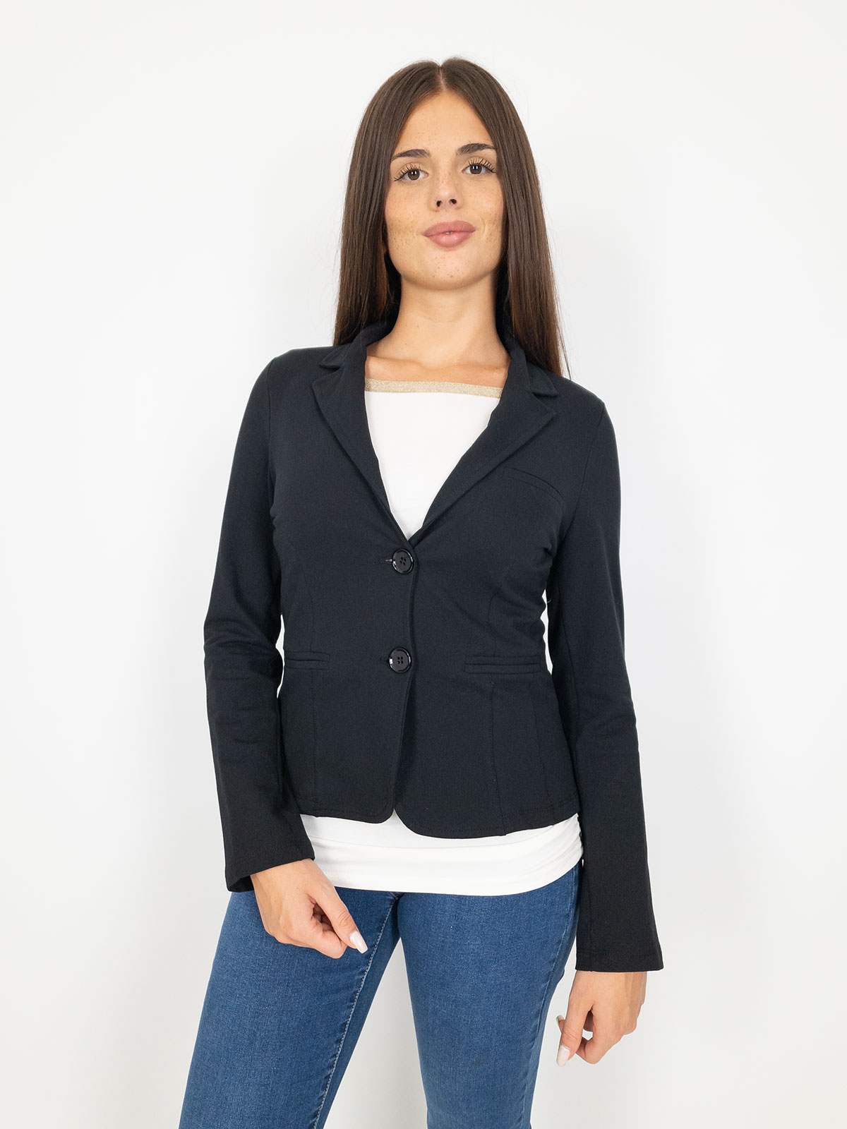 Blazer Giacca Donna Sfoderata In Felpa Invernale Sportiva