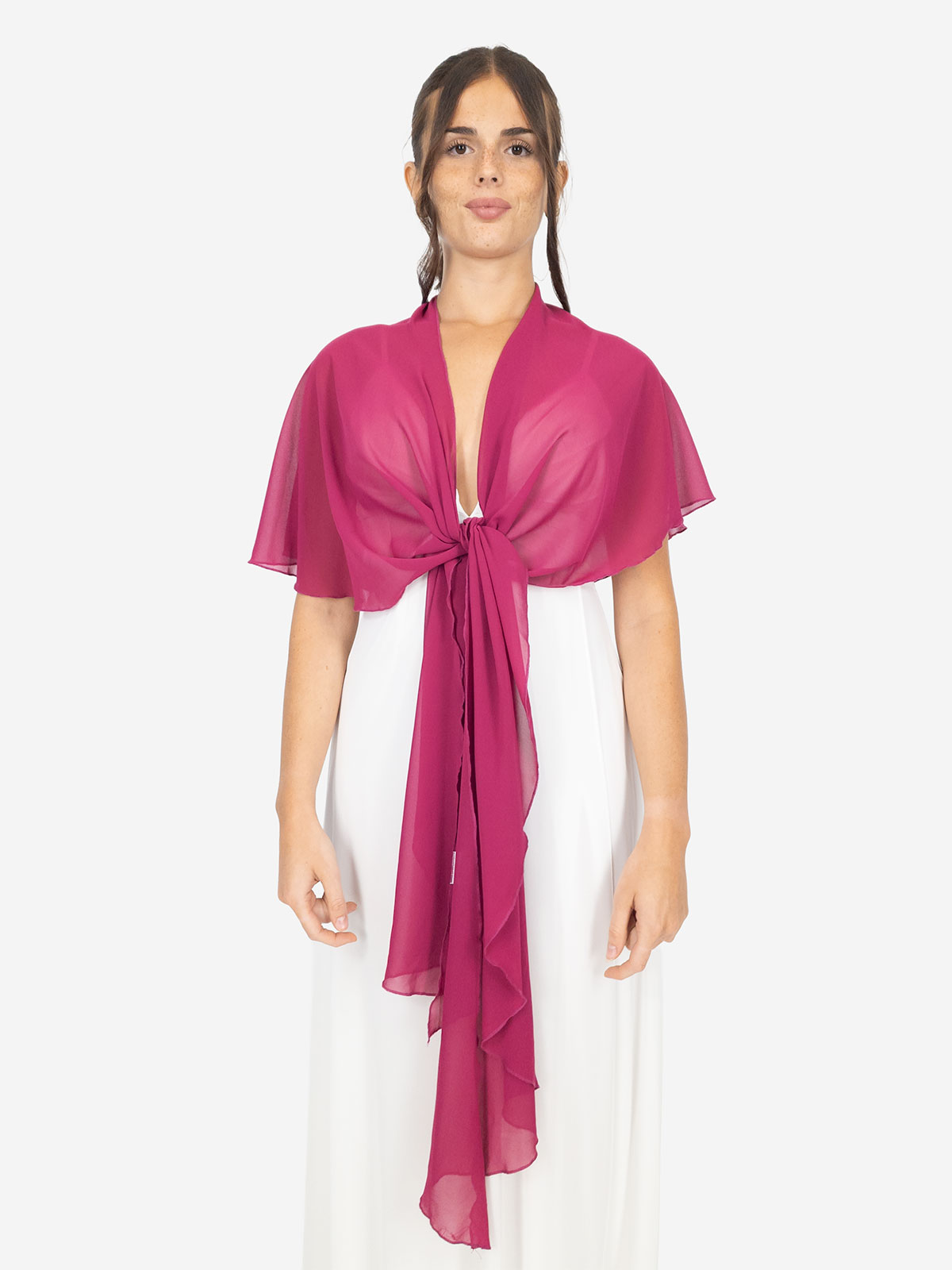 Stola Cerimonia Elegante in Georgette