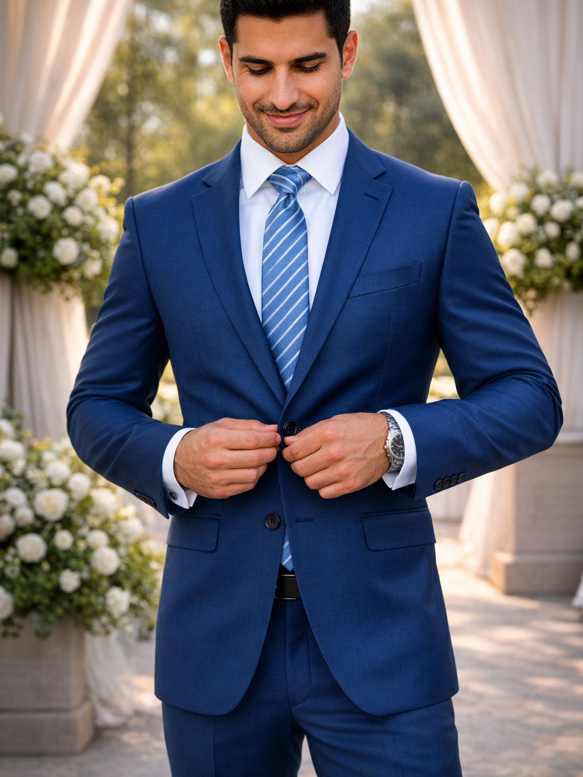 Abito Uomo Fresco di Lana 100% Lana Vergine Regular Fit