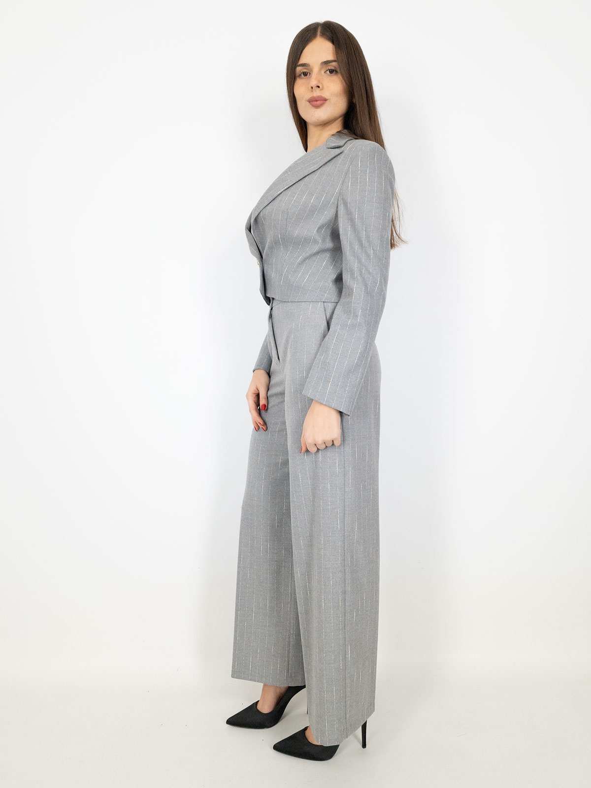 Set a righe da donna casual alla moda Pantaloncini estivi a