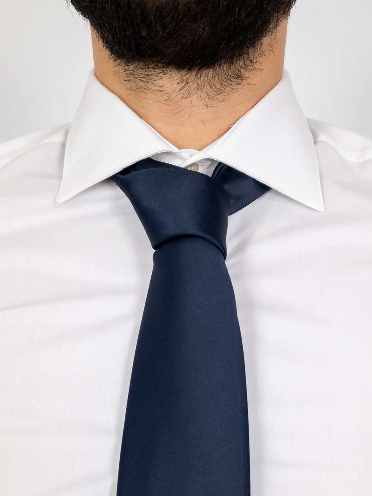 Cravatta Matrimonio Cerimonia Elegante Larga Uomo Tinta Unita