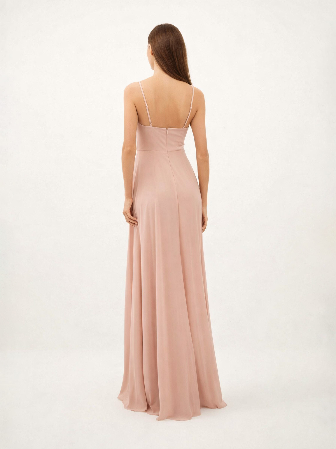 sachin and babi light blue dress A-Line Midi Chiffon Elegant Mother of Bride Dresses COCOMELODY CM0265