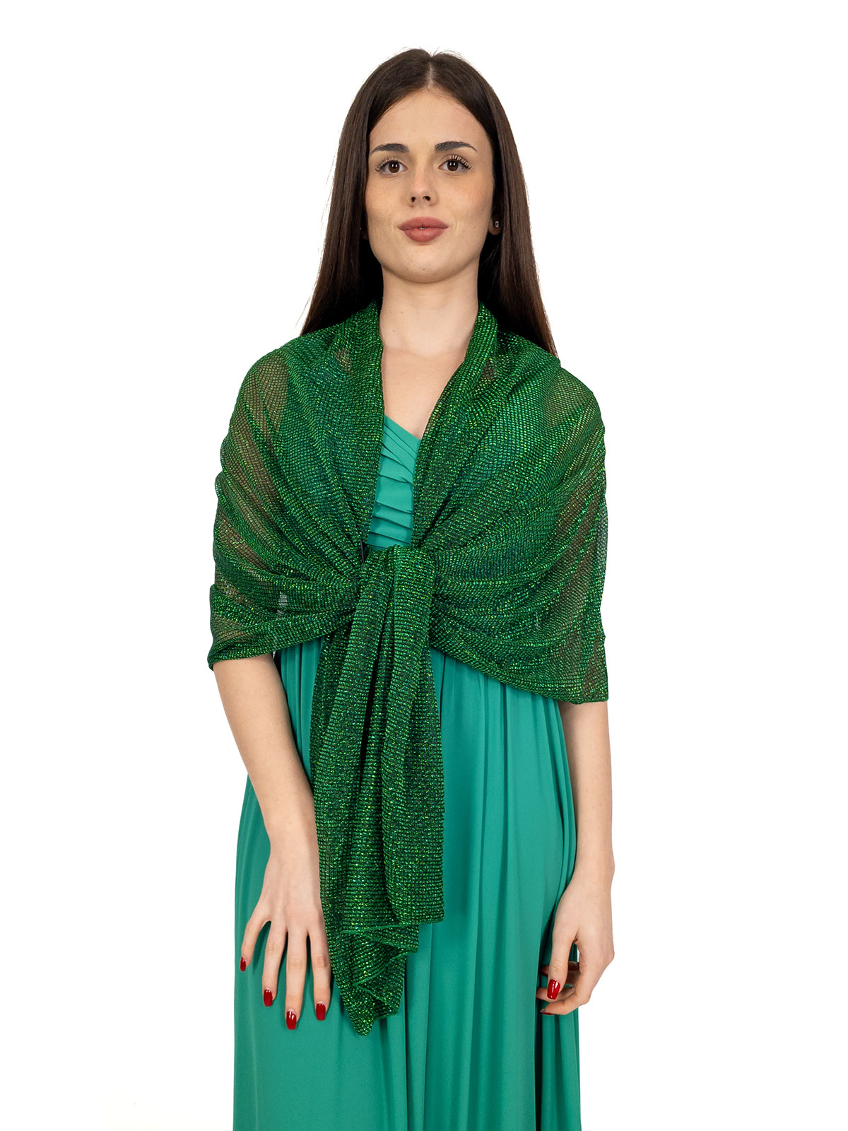 STRABELLO CERIMONIA Stola Cerimonia Glitterata Elegante Per Per Eventi Speciali