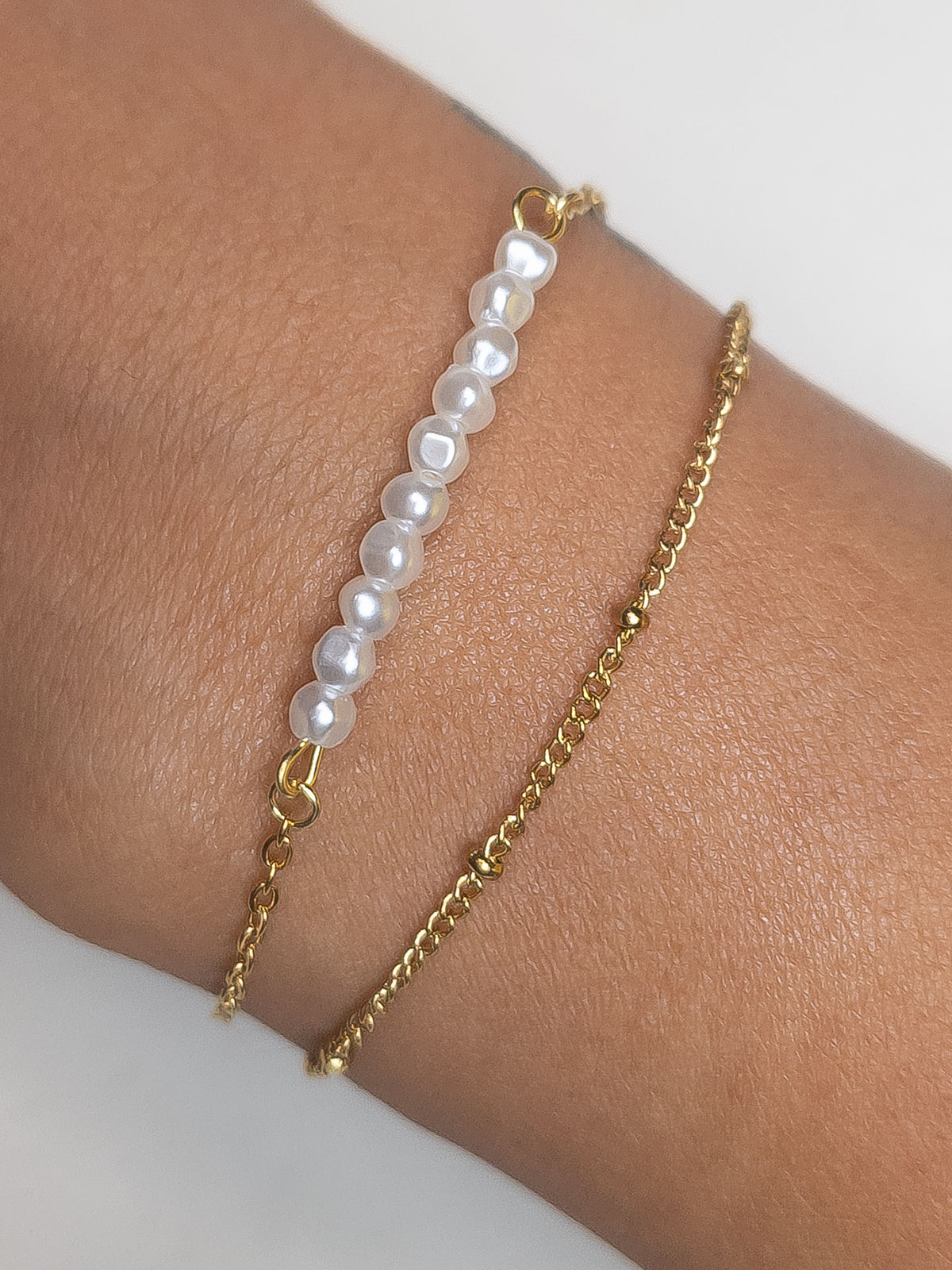 Bracciale Flessibile 5 File Strass Austriaco Janefashions - Oro Per Sposa B1340