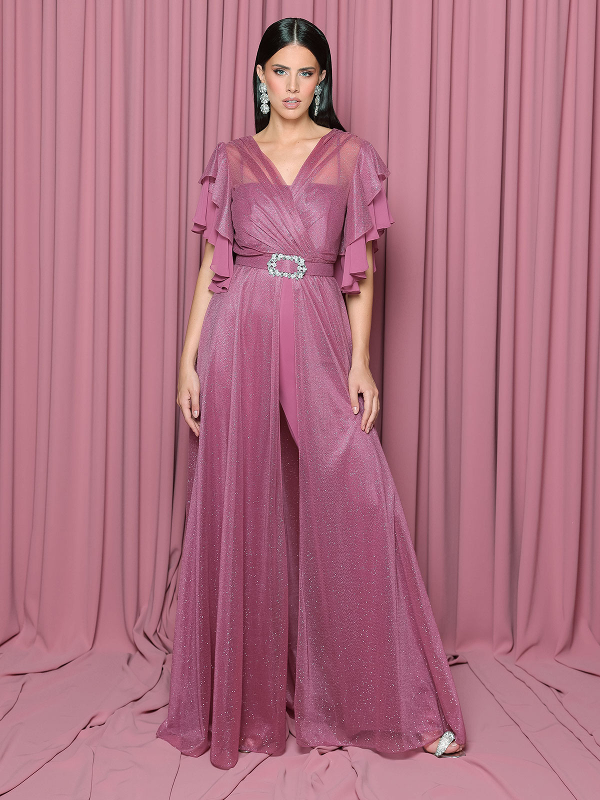 Tuta Elegante Donna Tute Intere Estive Corte Tuta Elegante Curvy