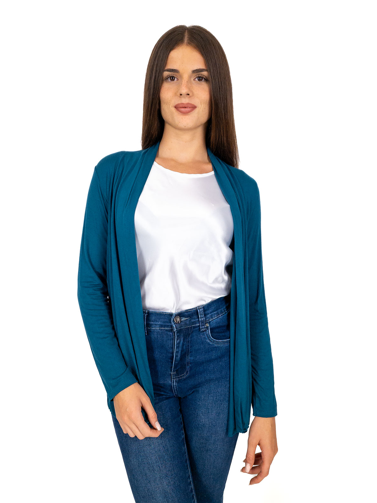 Gilet Da Donna Vintage Ricamo Floreale Stampa Tasca Gilet Top Girocollo Allentat - Foto 4