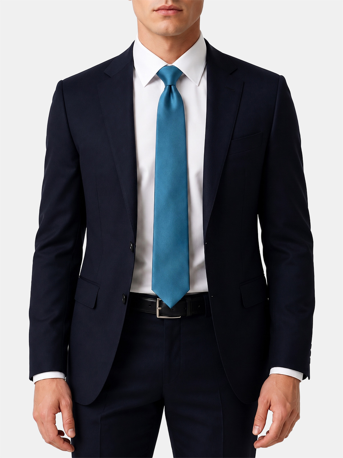 Premium Pure Silk Solid Color Tie