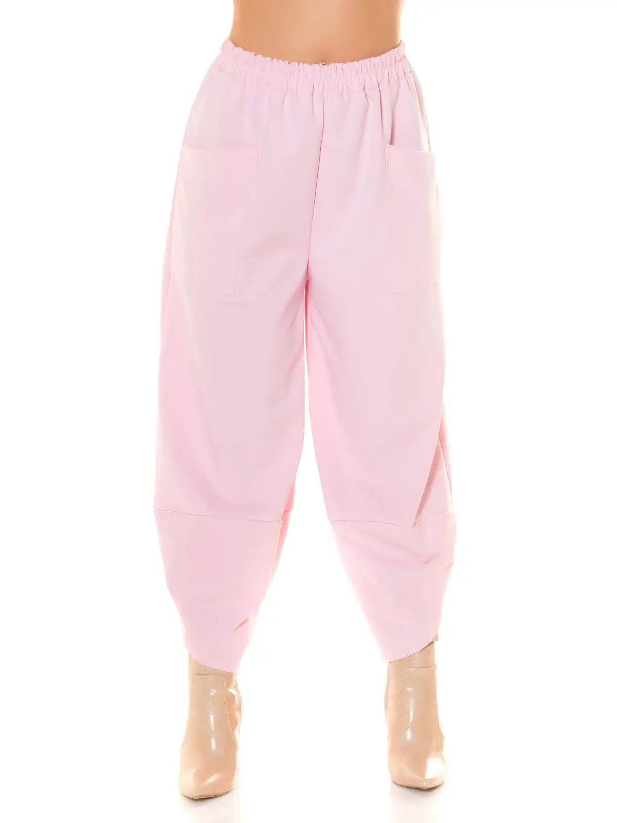 Pantaloni sexy a vita alta Koucla con vestibilità ampia