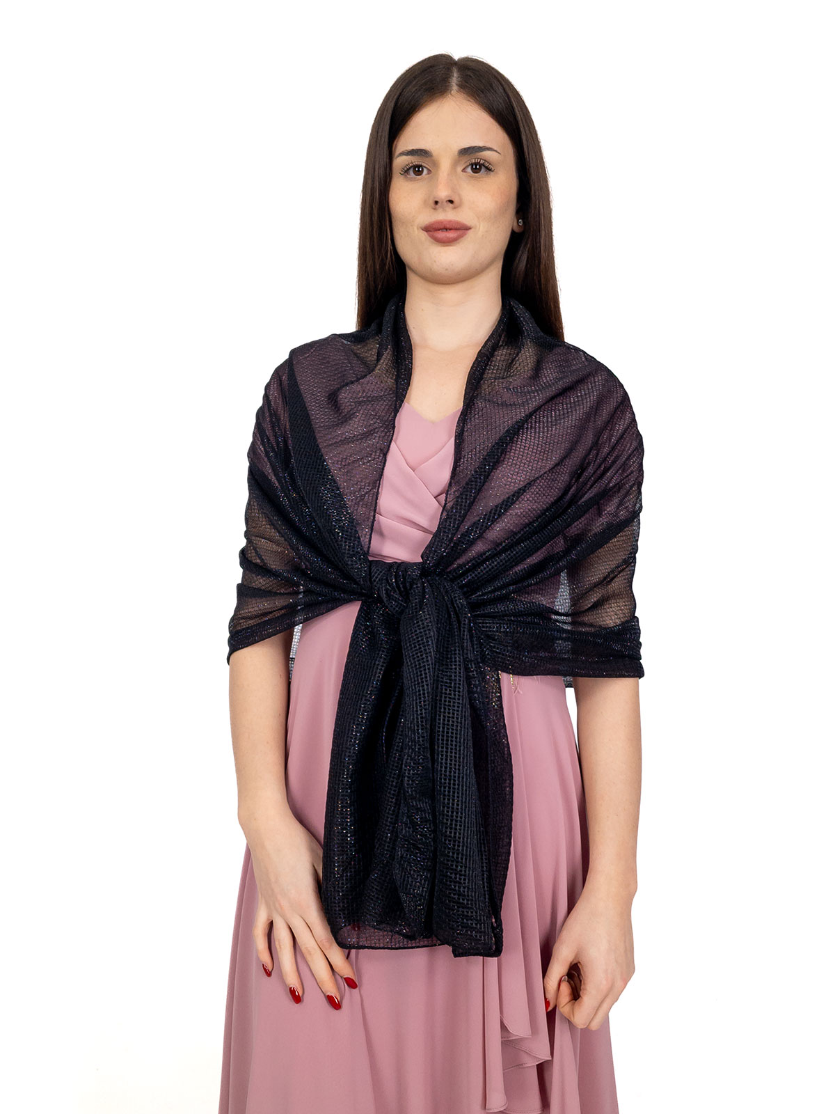 STRABELLO CERIMONIA Stola Cerimonia Glitterata Elegante Per Per Eventi Speciali