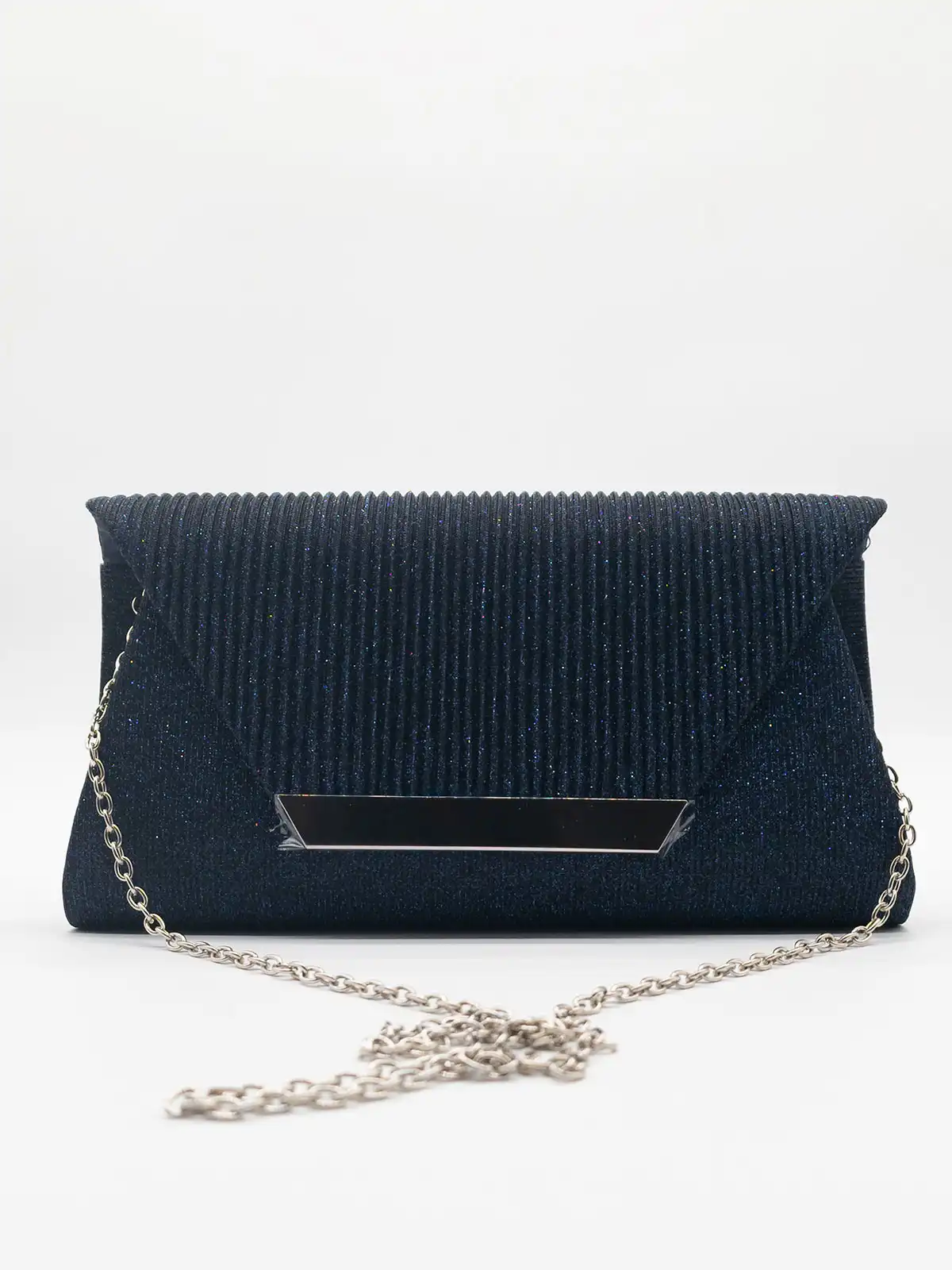 XFSRG Pochette Donna Glitterato Elegante Busta Clutch Borse da Sera con Catena Staccabile per Eventi Festa Matrimonio(Oro