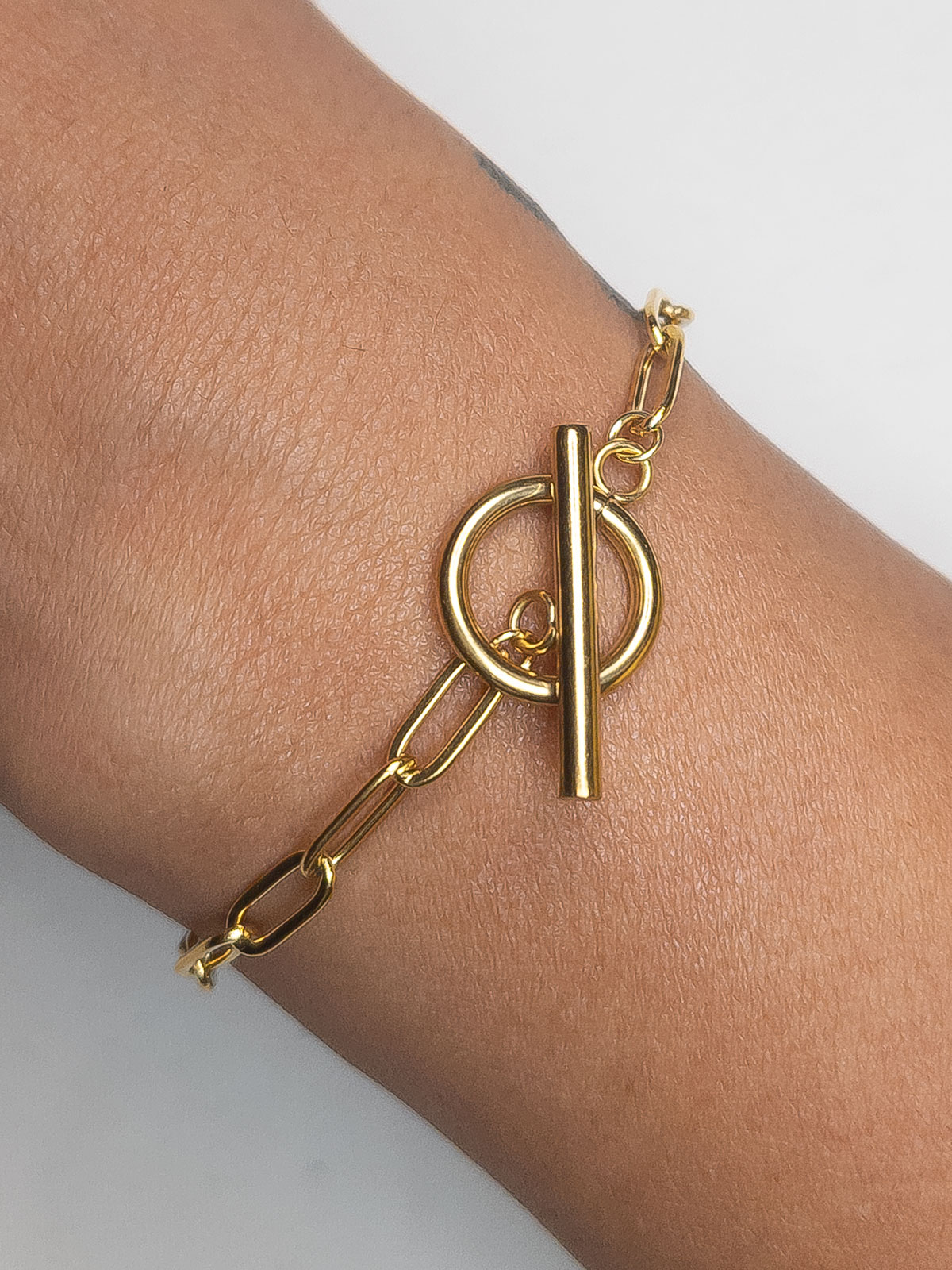 Strabello Bijoux Golden Link Charm 87145-0