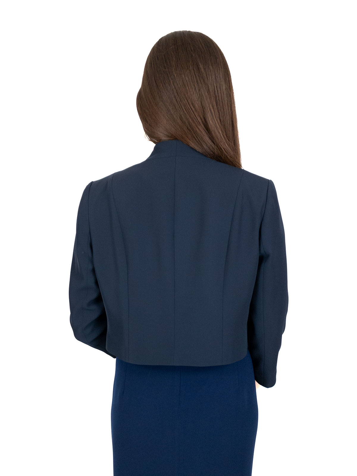 Coprispalle Elegante Corto Cerimonia Donna Manica Tre Quarti