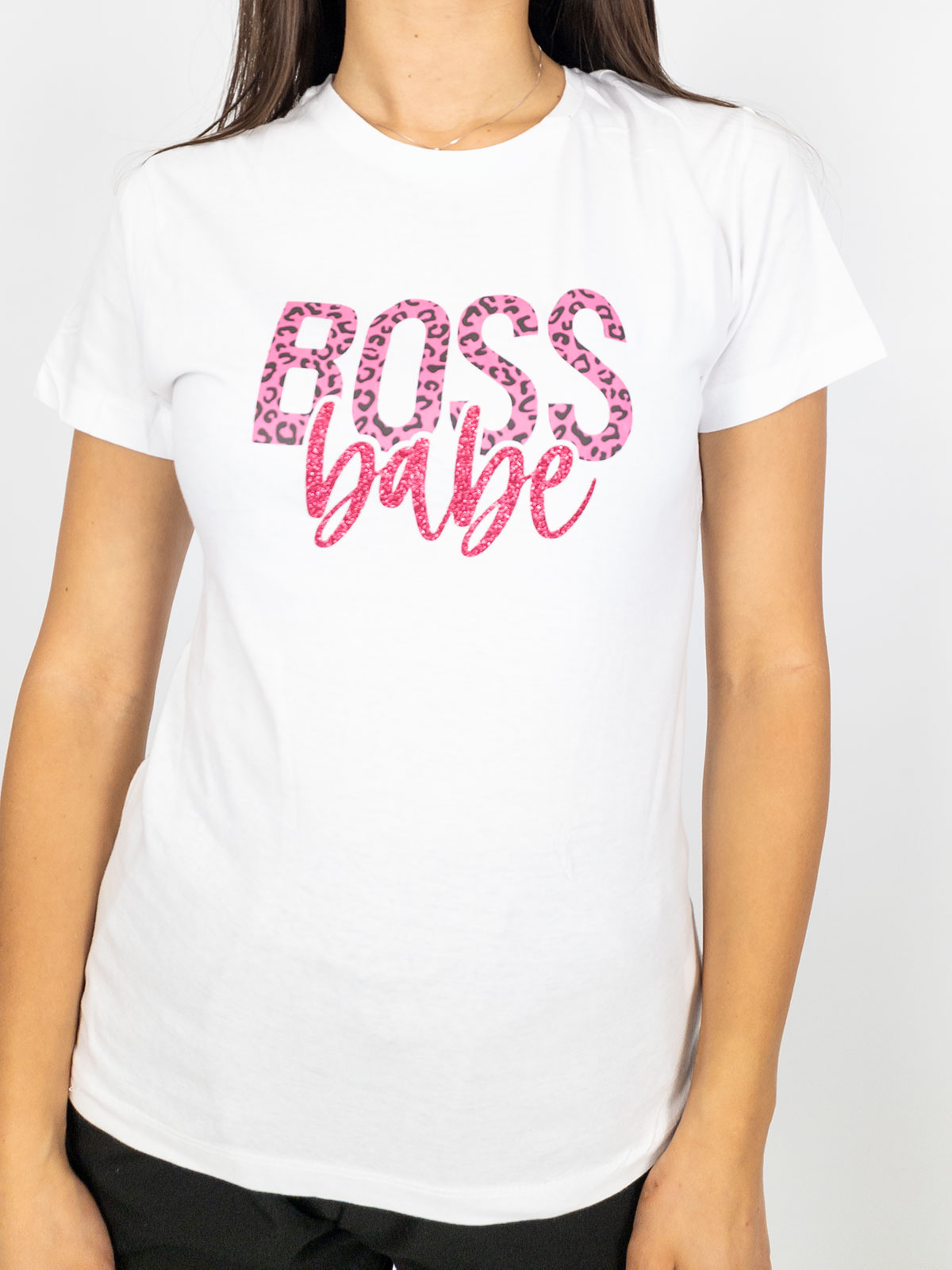 T-shirt Maniche Corte Donna In Cotone Con Scritte E Stampe 24017