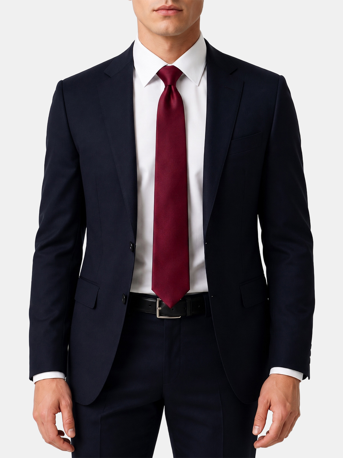 Premium Pure Silk Solid Color Tie