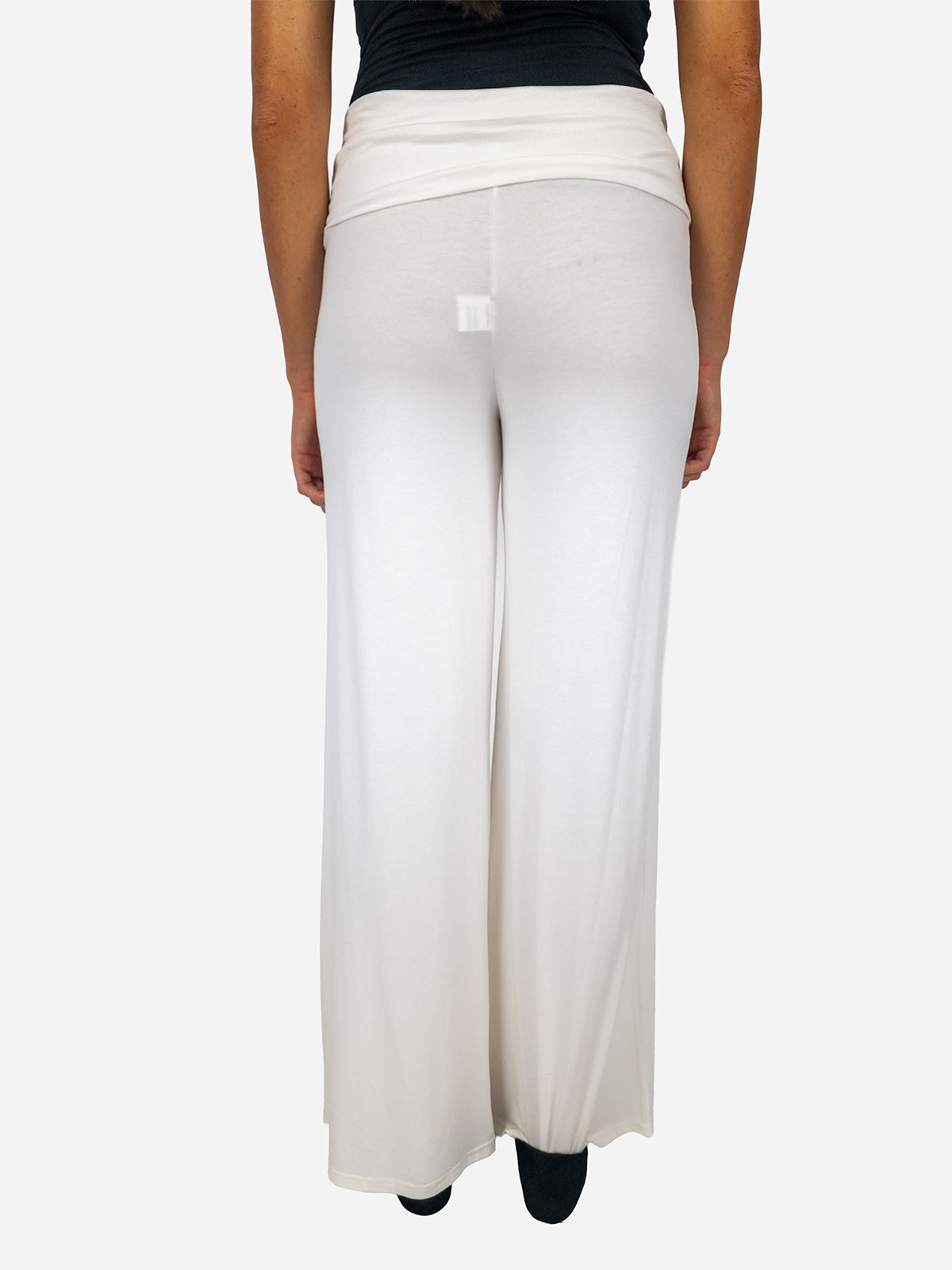 MUSERA Pantaloni a va bassa con coulisse in maglia a righe a gamba ampia, estivi e carini per
