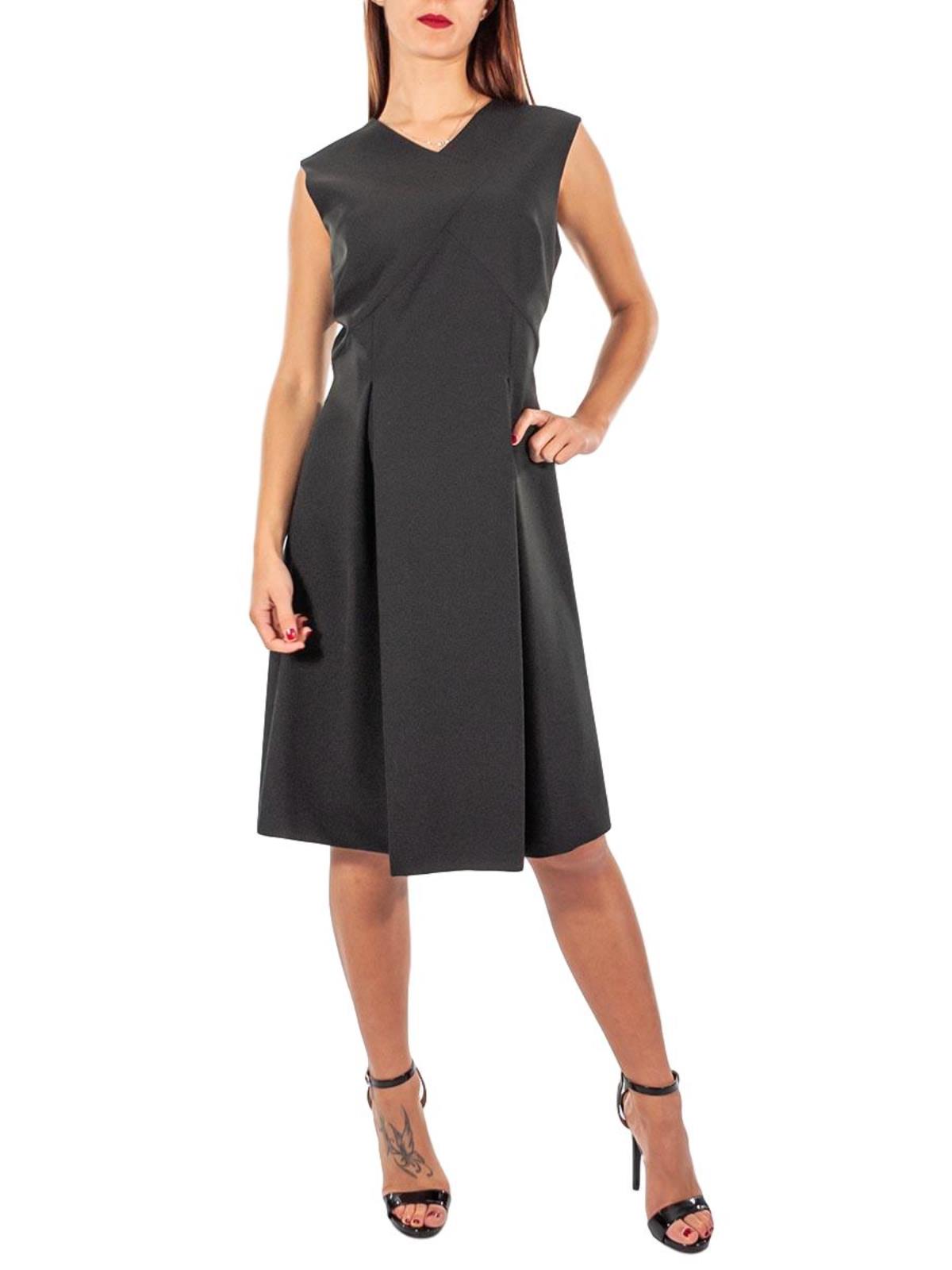 CARMEN Vestito Corto Donna Scollo A V Da Giorno Casual Svasato