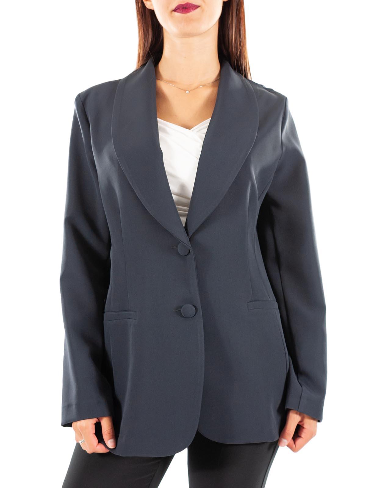 CARMEN Giacca due bottoni in tessuto tecnico 3516