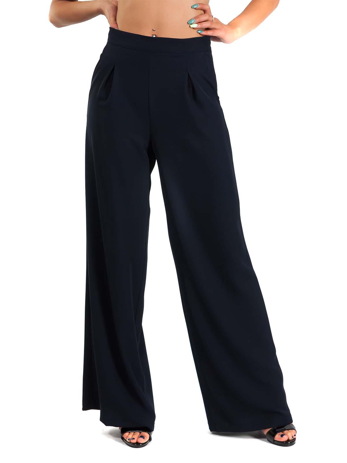 CARMEN Pantaloni palazzo ZIRCONE