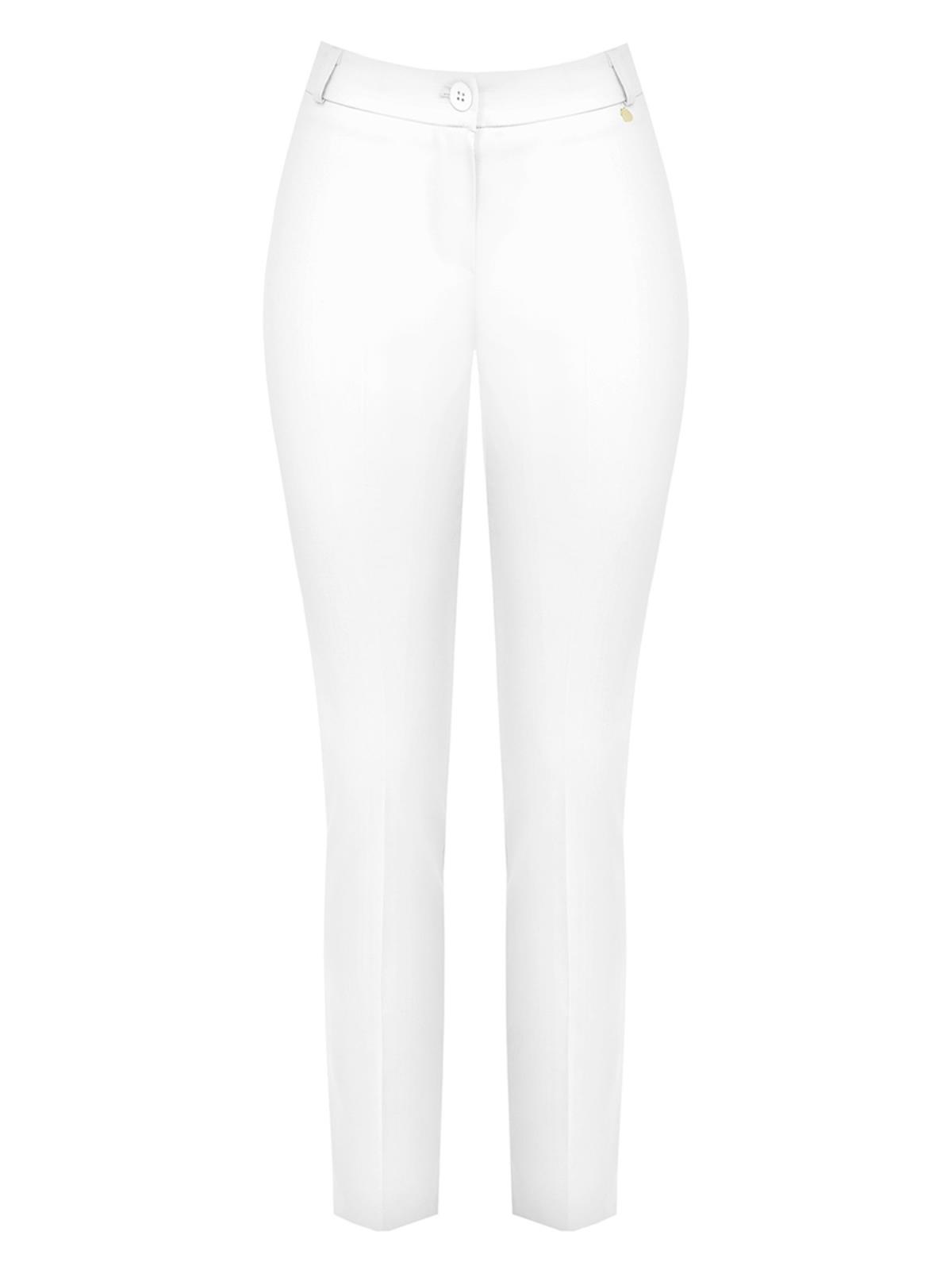 Women’s cropped straight-leg summer trousers slim fit