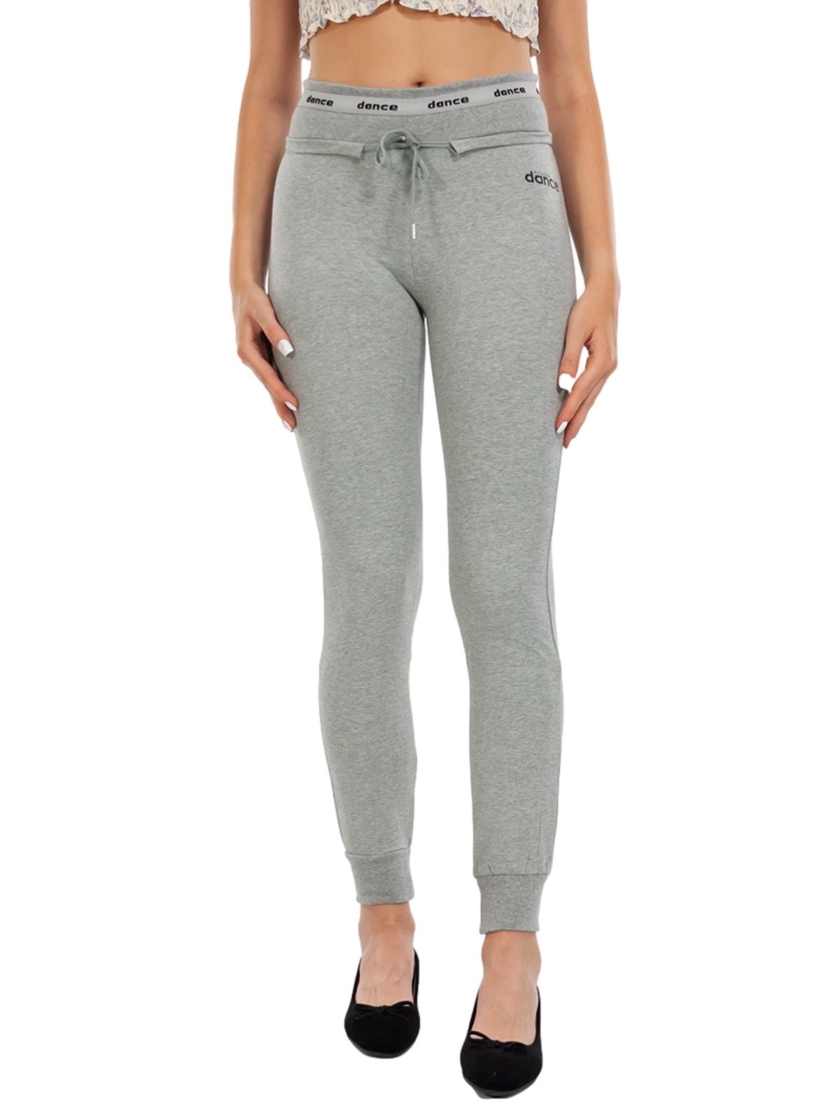 Leggings fitness donna sportivi palestra slim con coulisse