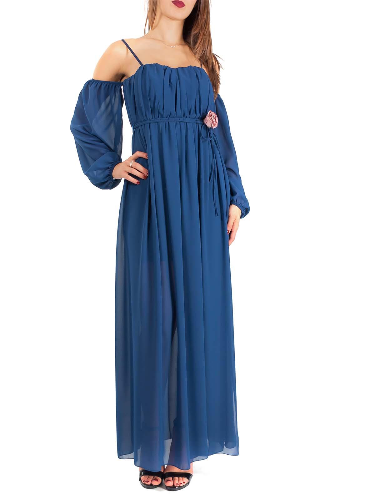 RINASCIMENTO Vestito Lungo Per Cerimonia Donna Stile Impero Elegante Damigelle