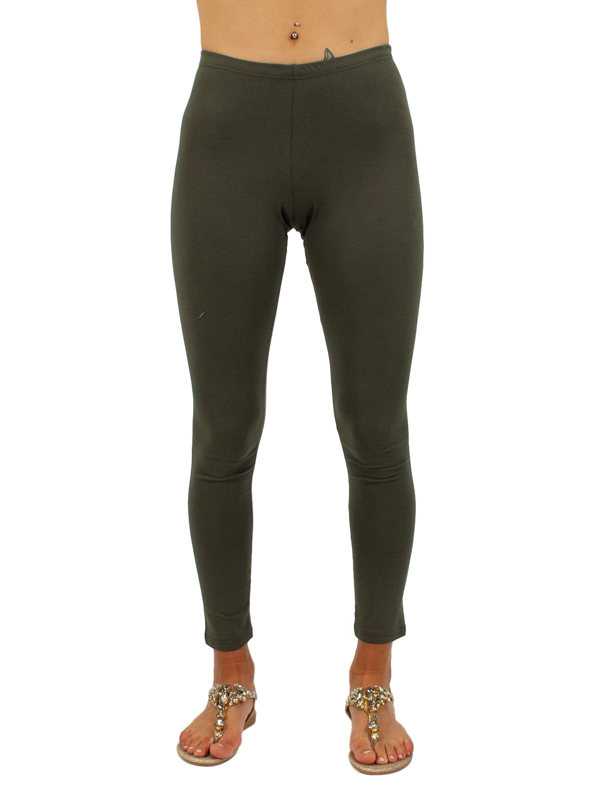 Leggings donna aderenti estivi elasticizzati slim fit