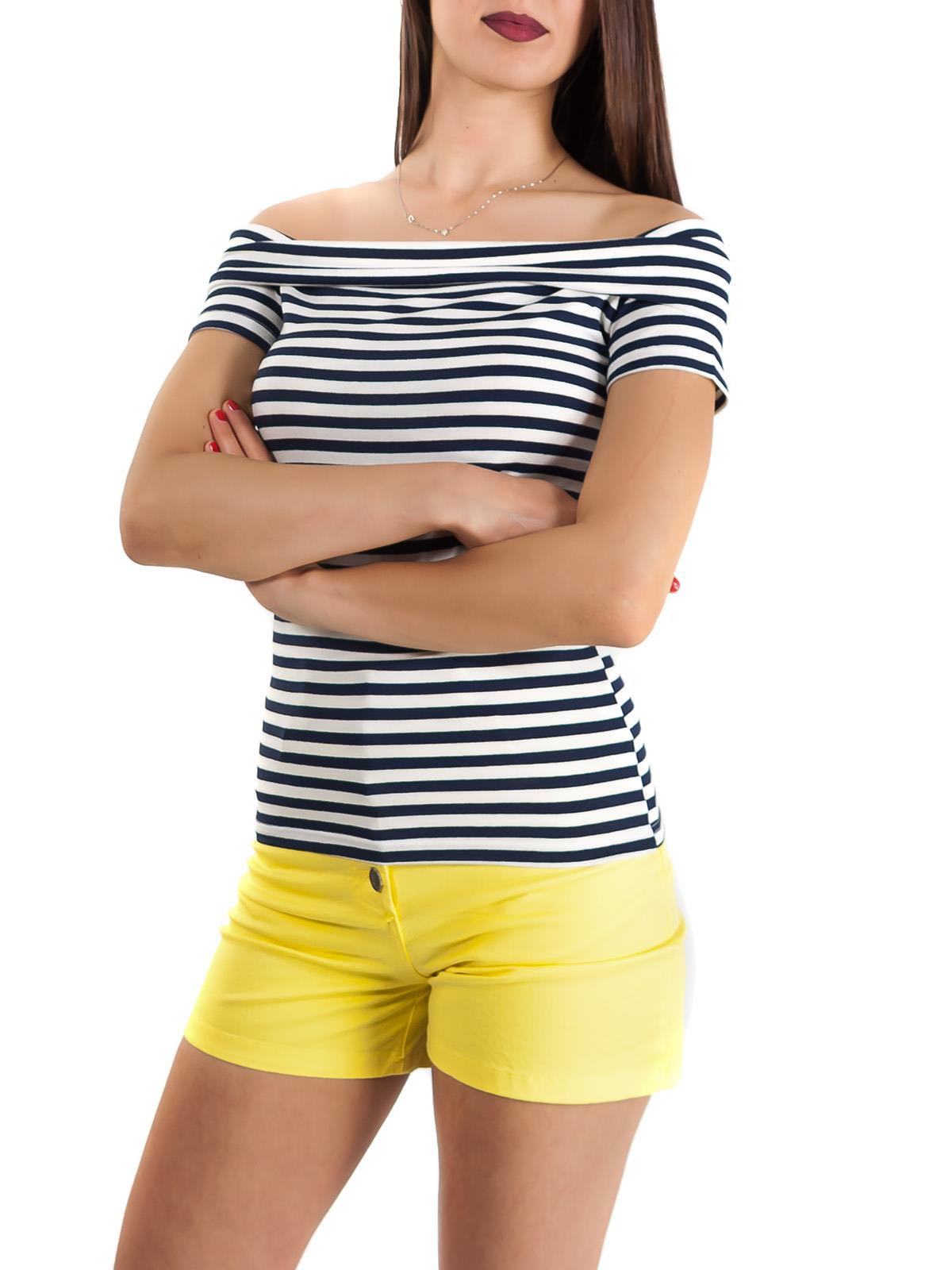 CARMEN UNICA T-shirt a righe manica corta C83