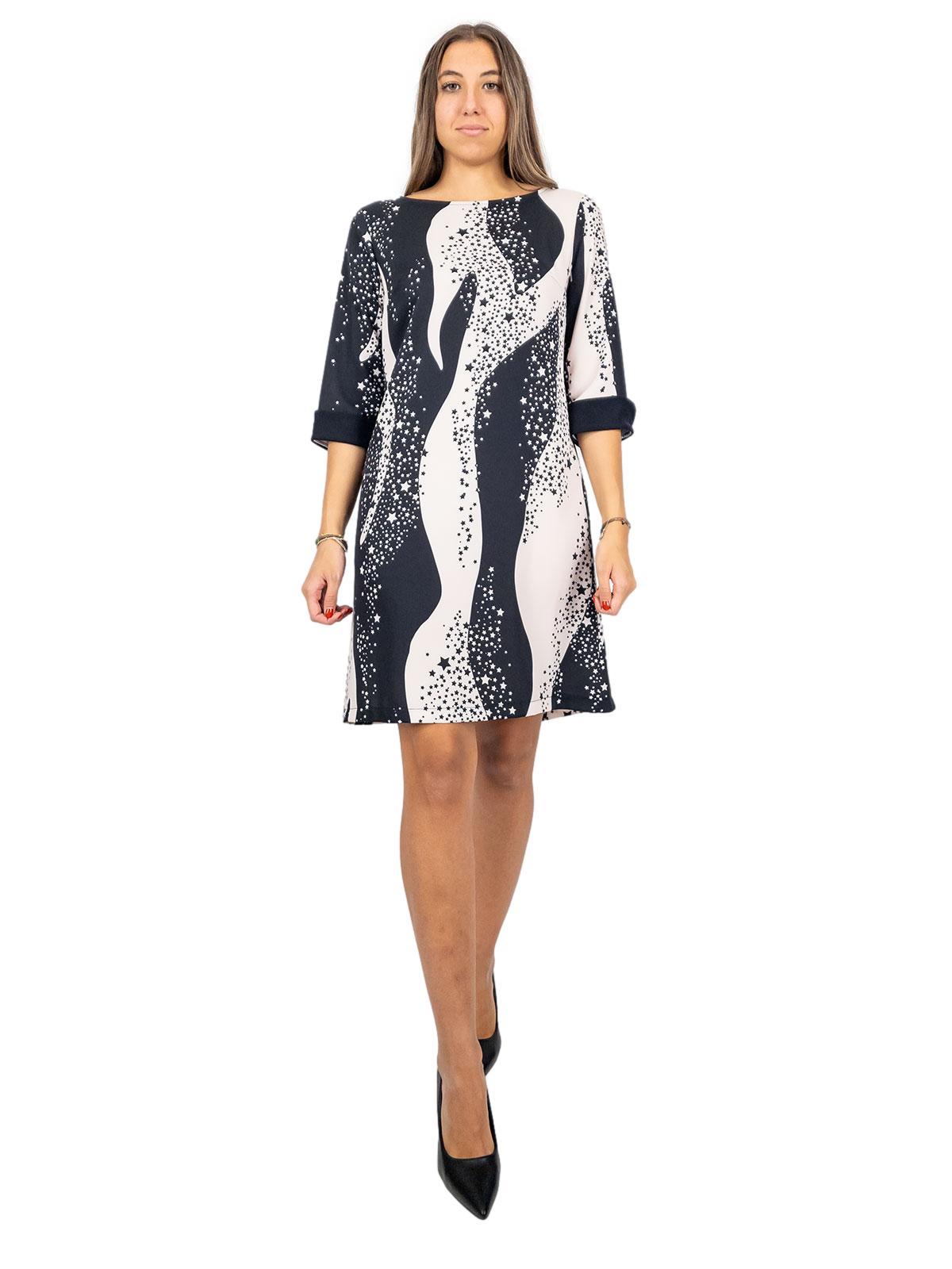 RINASCIMENTO Abito A Tunica Vestito Elegante Online Donna Manica Tre Quarti