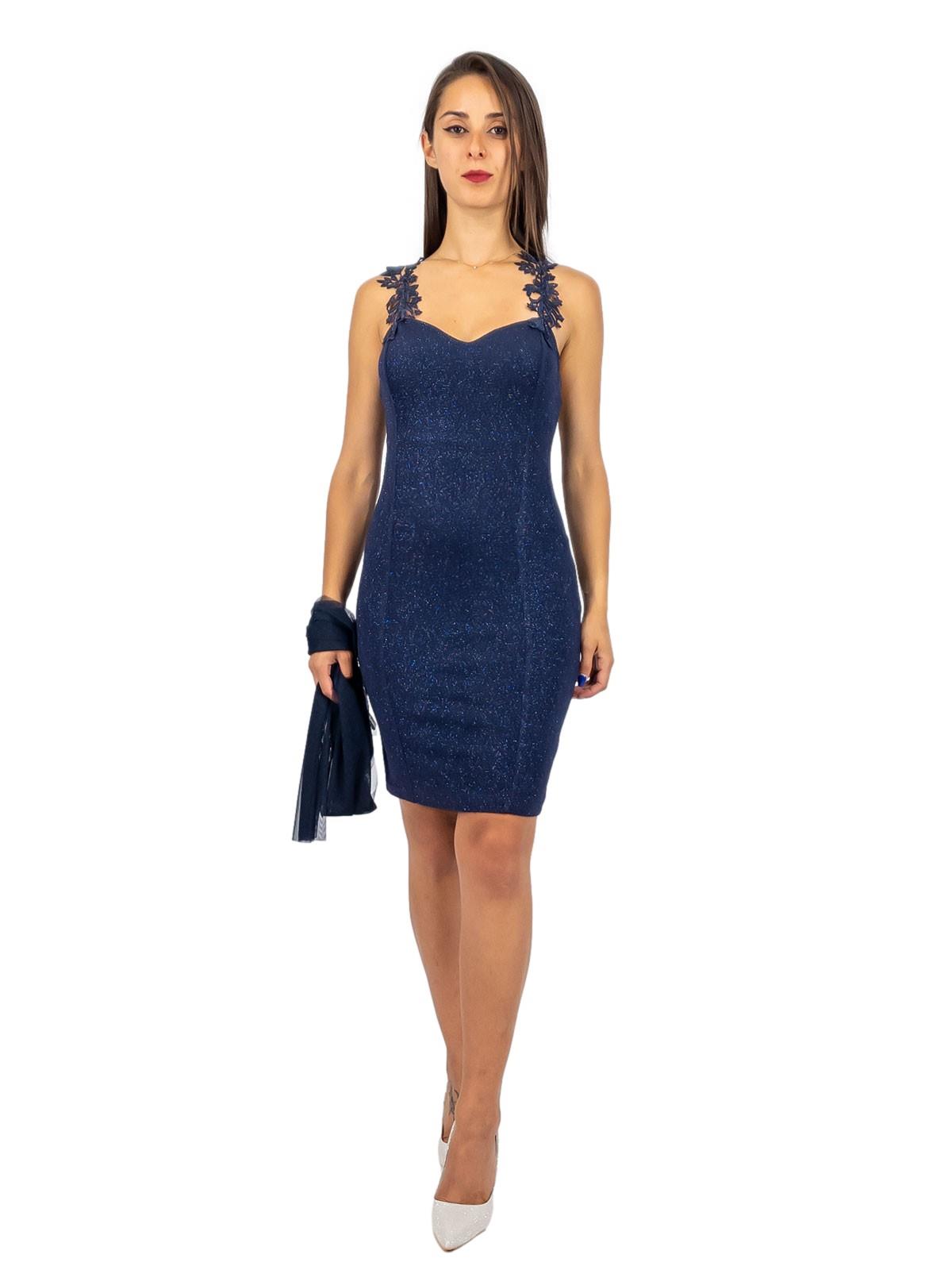 ABITO CORTO ELEGANTE LUREX