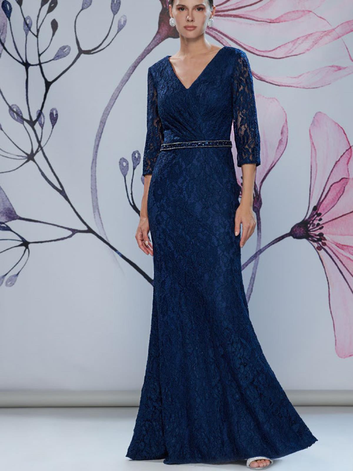 Vestito Cerimonia Donna Vestiti Cerimonia Manica Lunga Abito Lungo