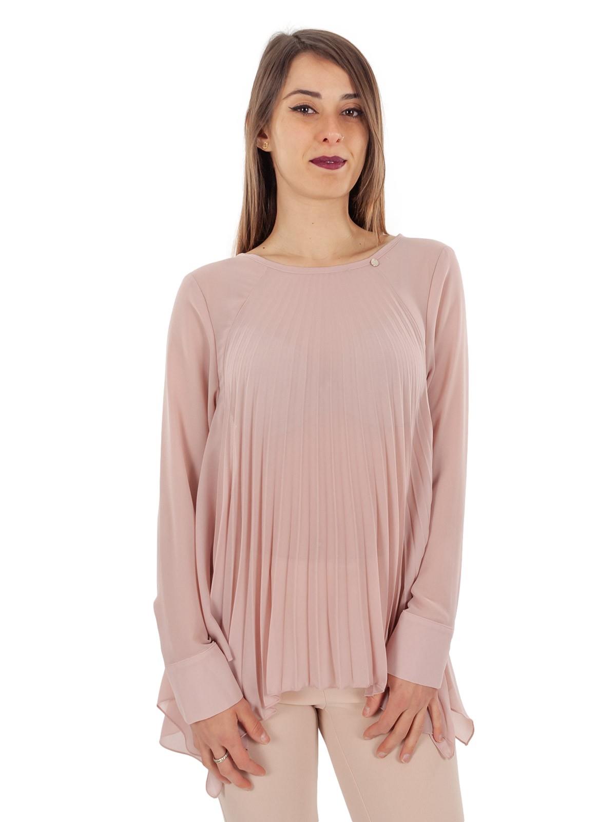 Elegant pleated women’s blouse Rinascimento