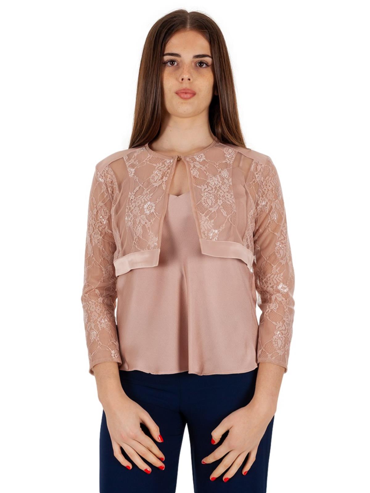 Fuinloth Coprispalle Donna Elegante Cerimonia In Pizzo Leggero Bolero