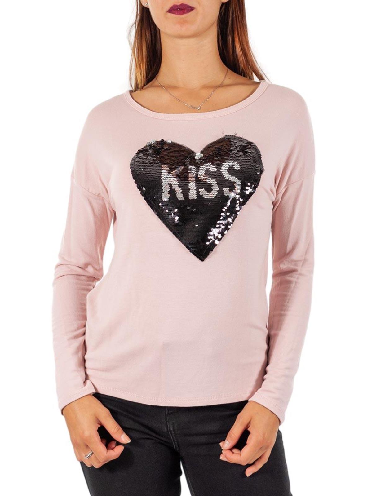 STRABELLO Maglia con paillettes reversibili 71002