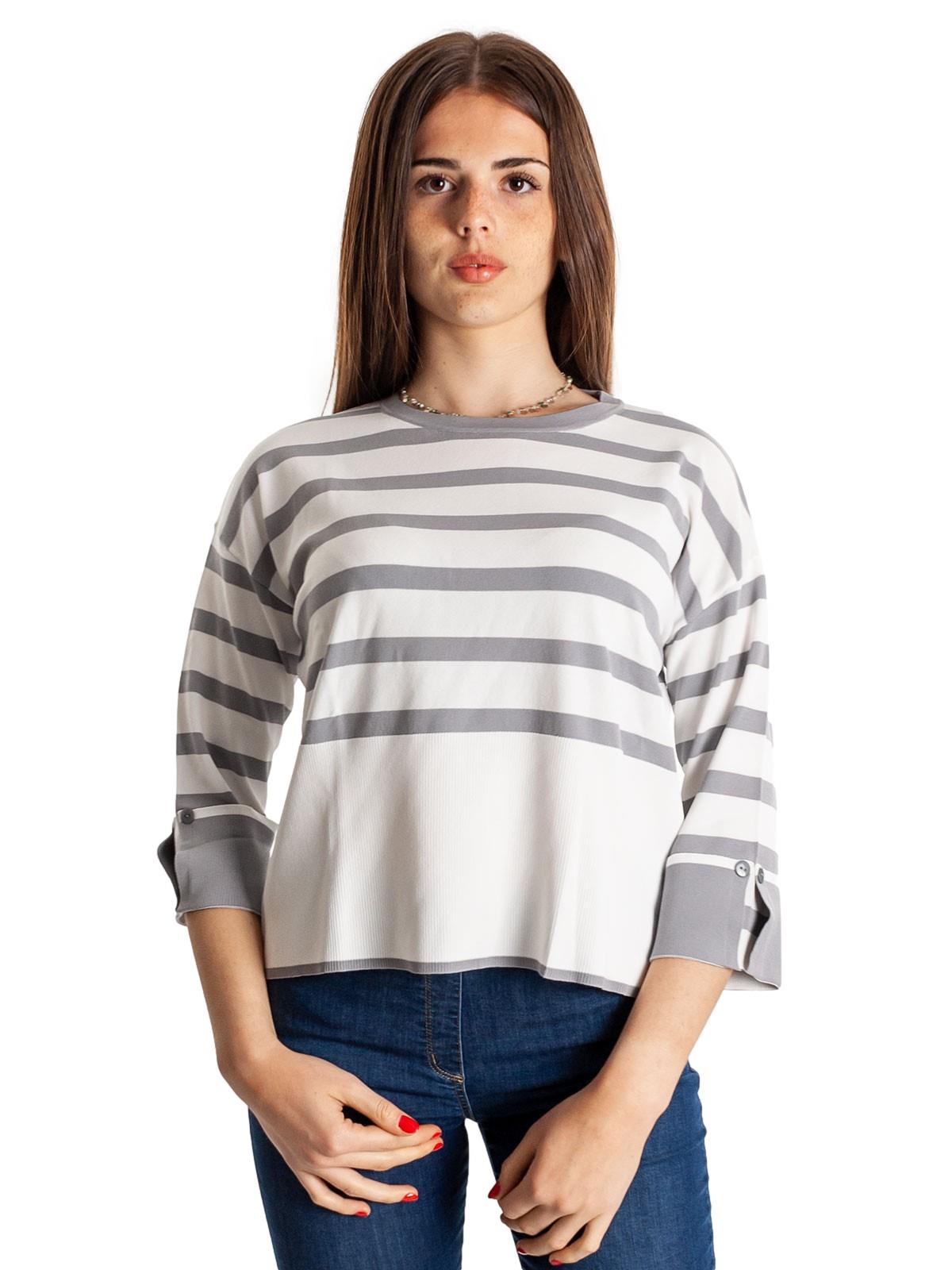 MAGLIA DONNA A RIGHE