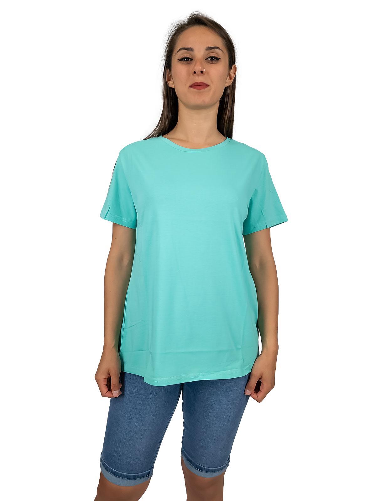 LUISA LOIRE Maglietta Maniche Corte Donna In Cotone Basic Economica