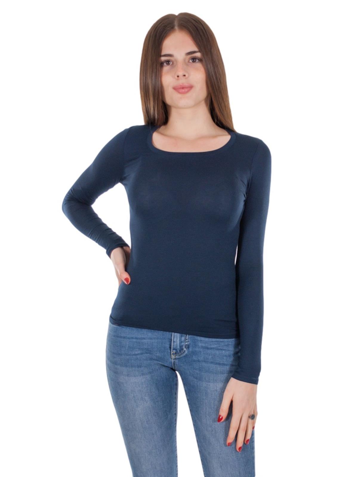 Maniche Lunghe Canotte Lunghe E Larghe T Shirt Manica Lunga Donna