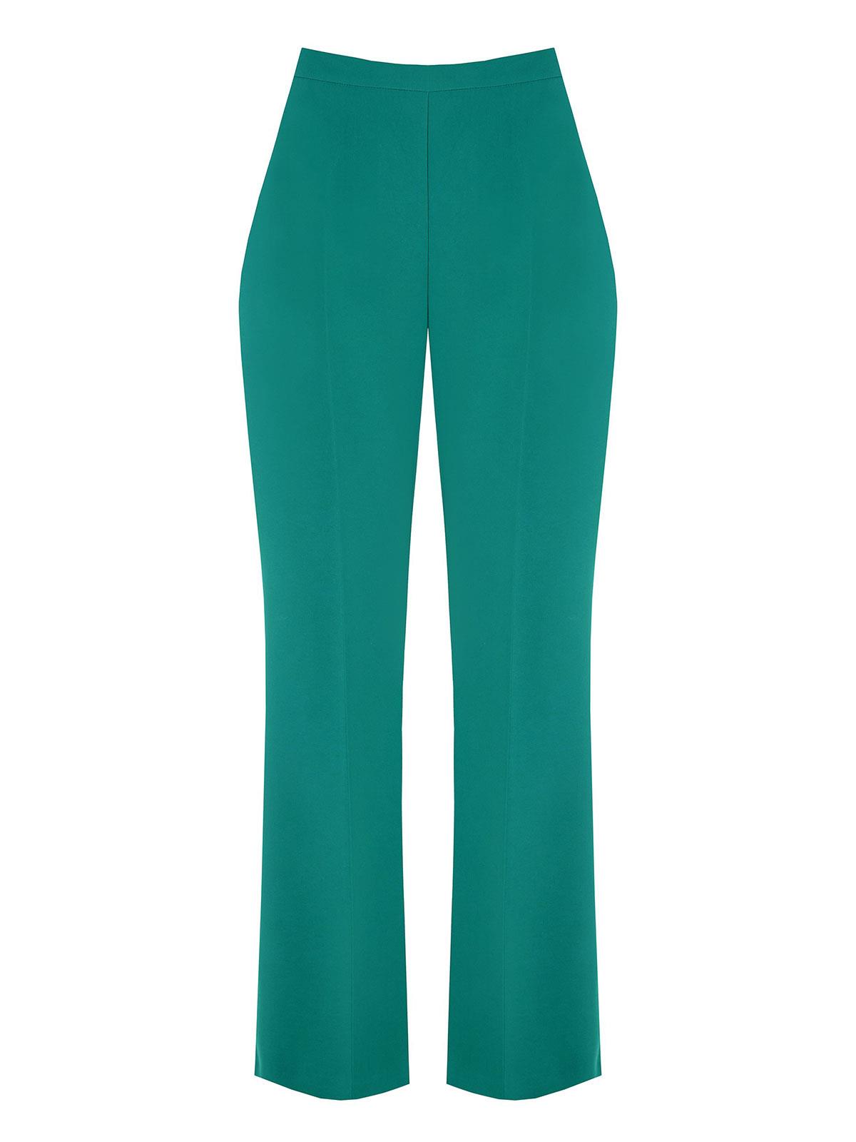 Pantalone donna tecnico a vita alta curvy mid flared stretch