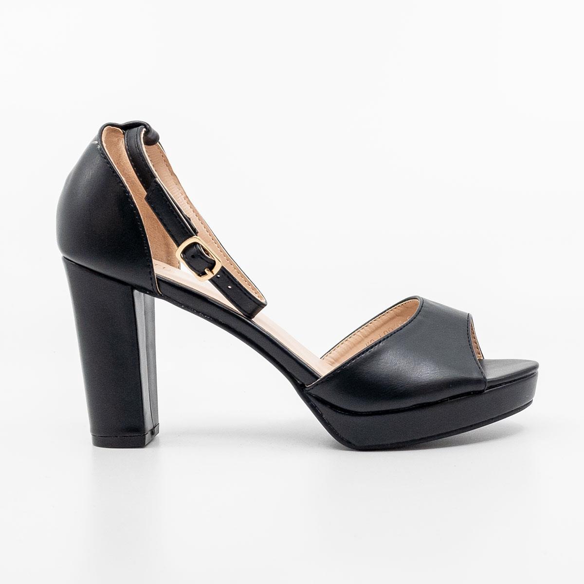 Sandali Eleganti da Cerimonia Donna con Tacco Largo e Plateau
