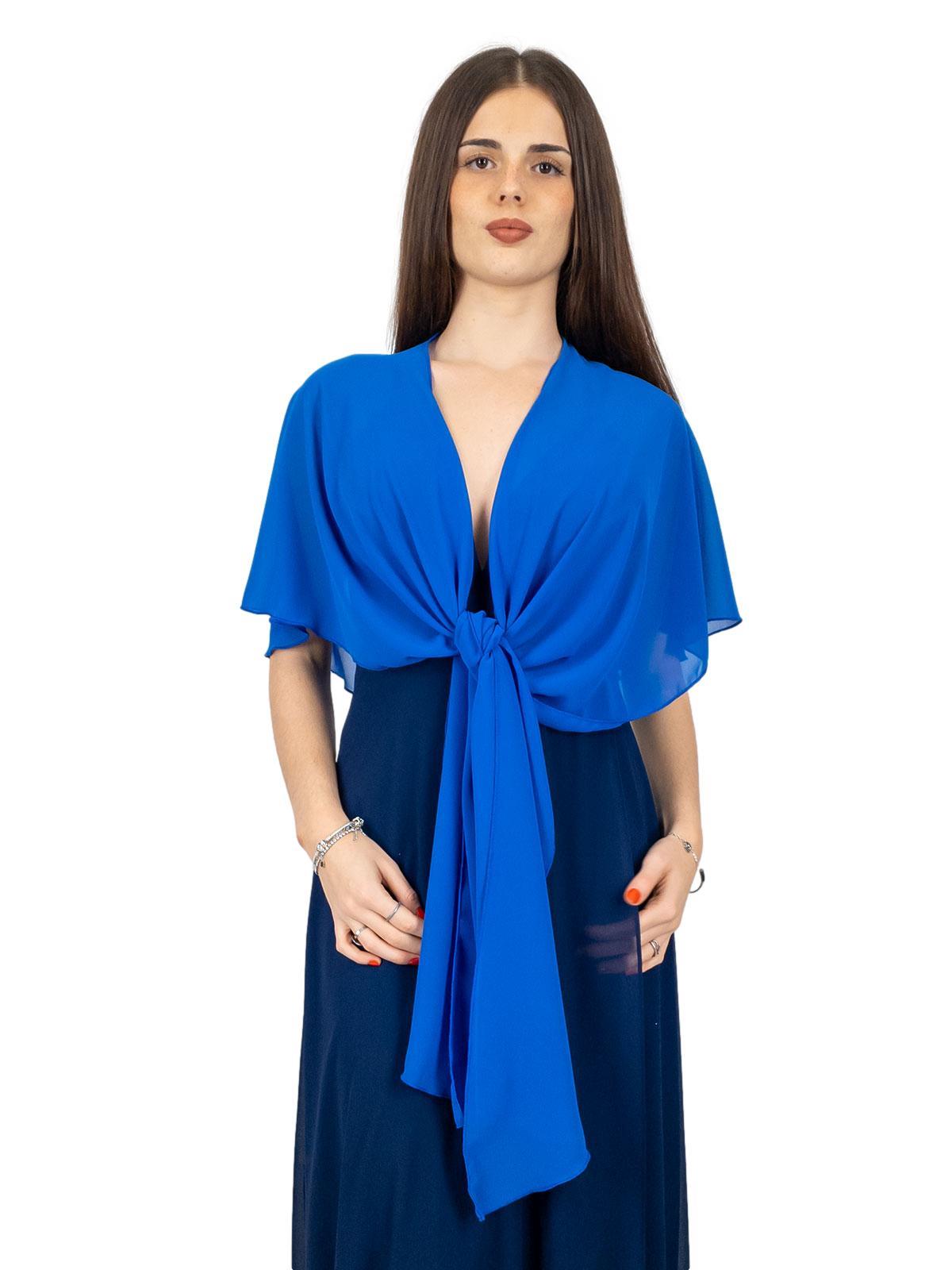 STRABELLO CERIMONIA Stola Cerimonia A Scialle Elegante In Georgette