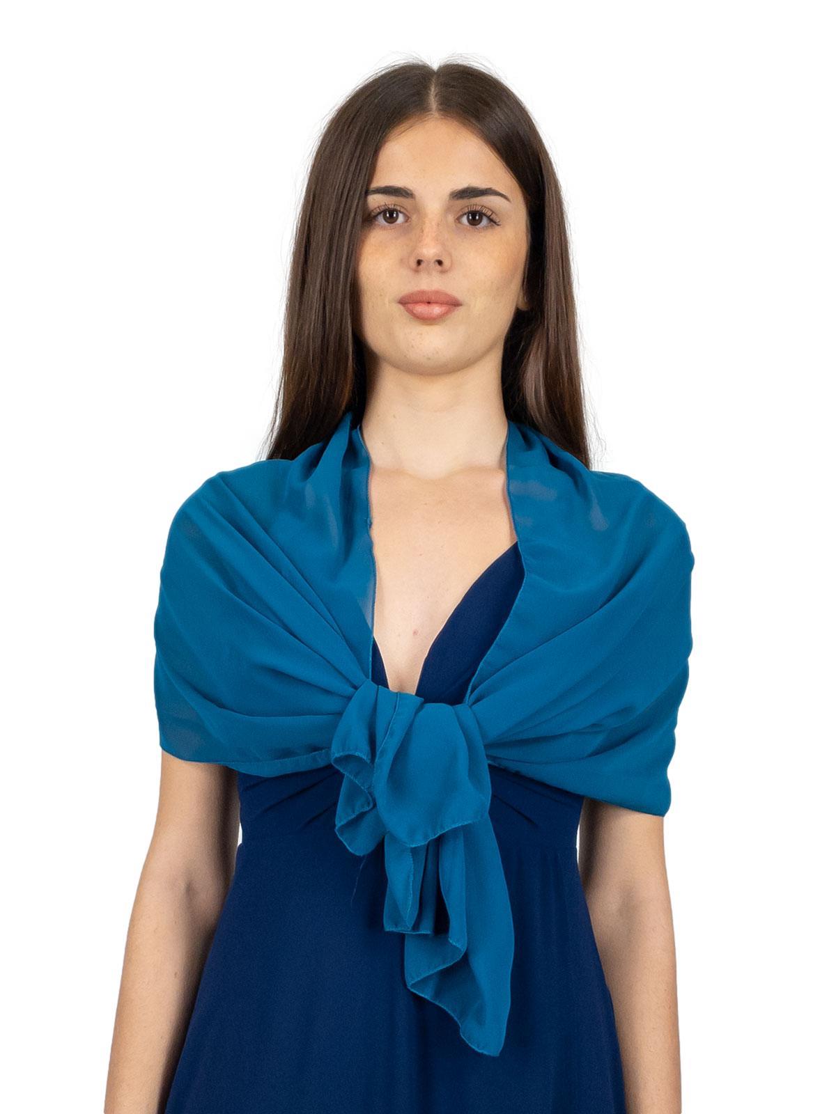 Stola Elegante in Georgette per Cerimonia