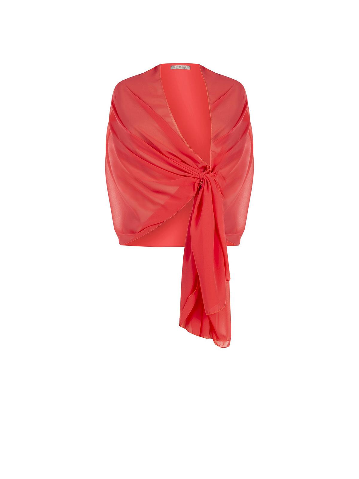 Stola Elegante da Cerimonia Coprispalle in Georgette Made in Italy