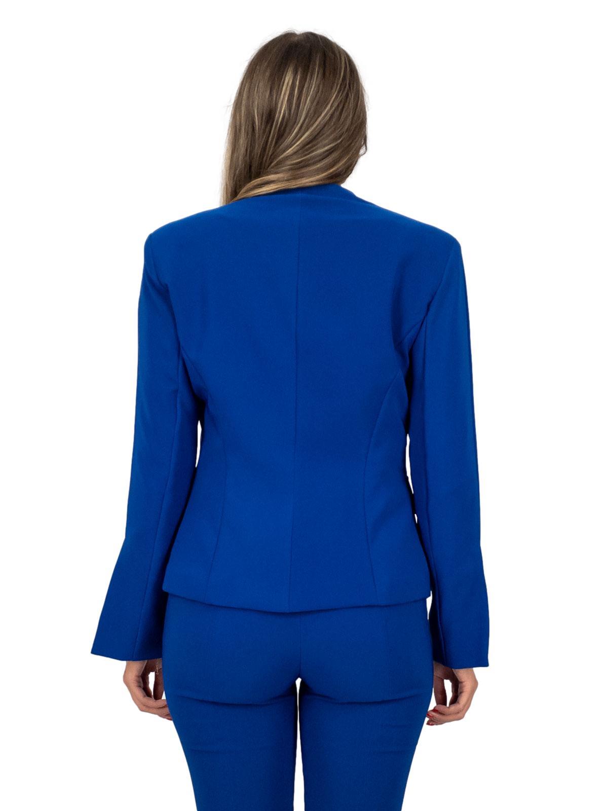 Blazer Donna Giacca Elegante Corto Rinascimento Tecnico