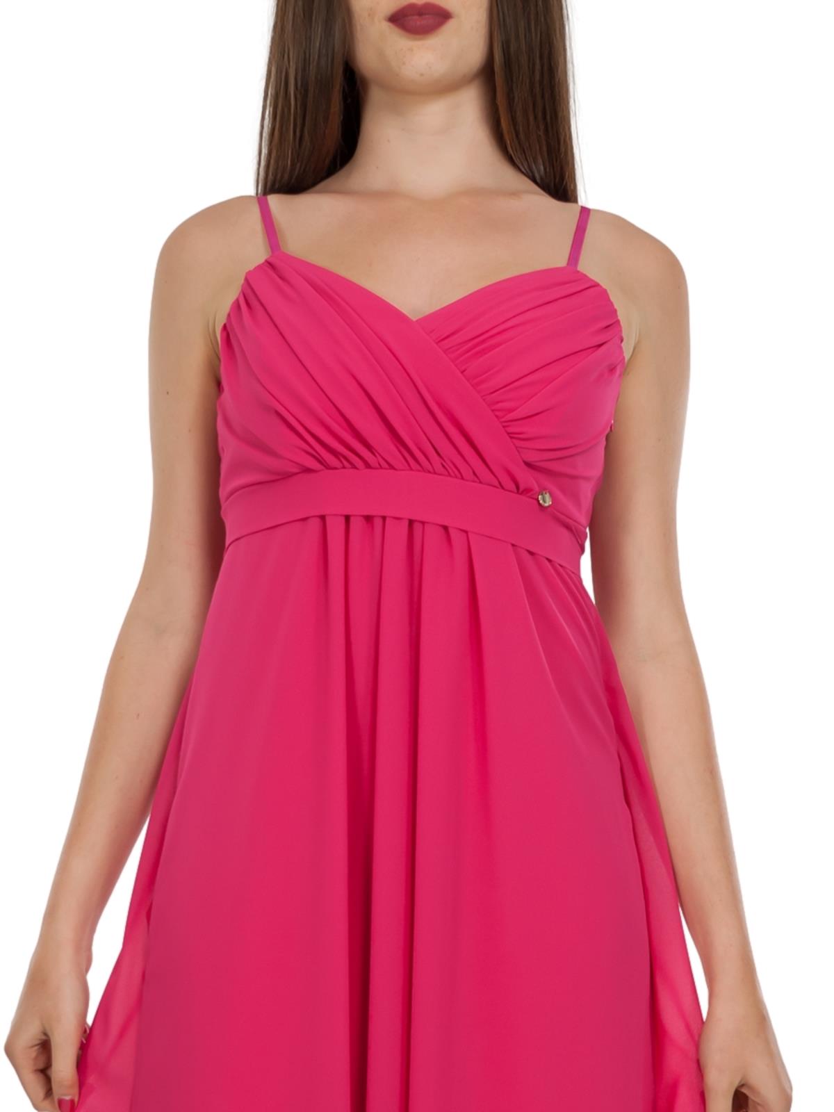 RINASCIMENTO abito-lungo-cerimonia-damigella-stile-impero-scollo