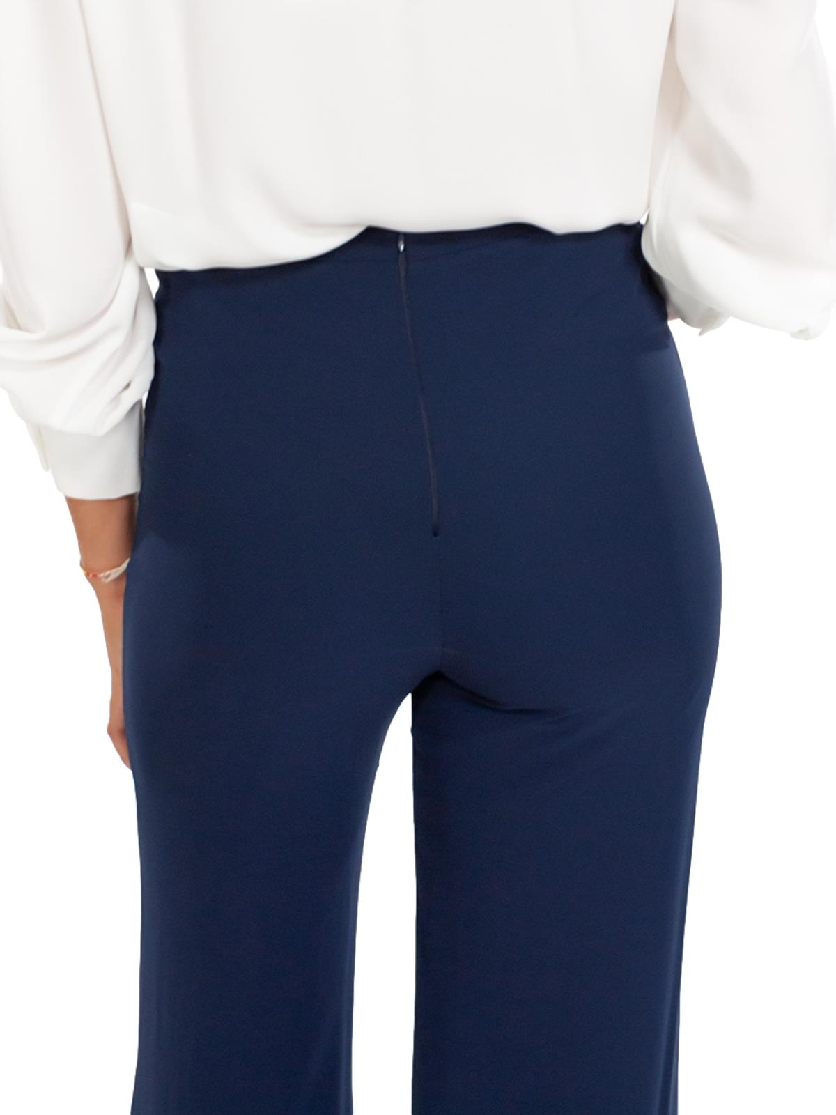 STRABELLO CERIMONIA Pantalone Elegante Vita Alta Largo Donna