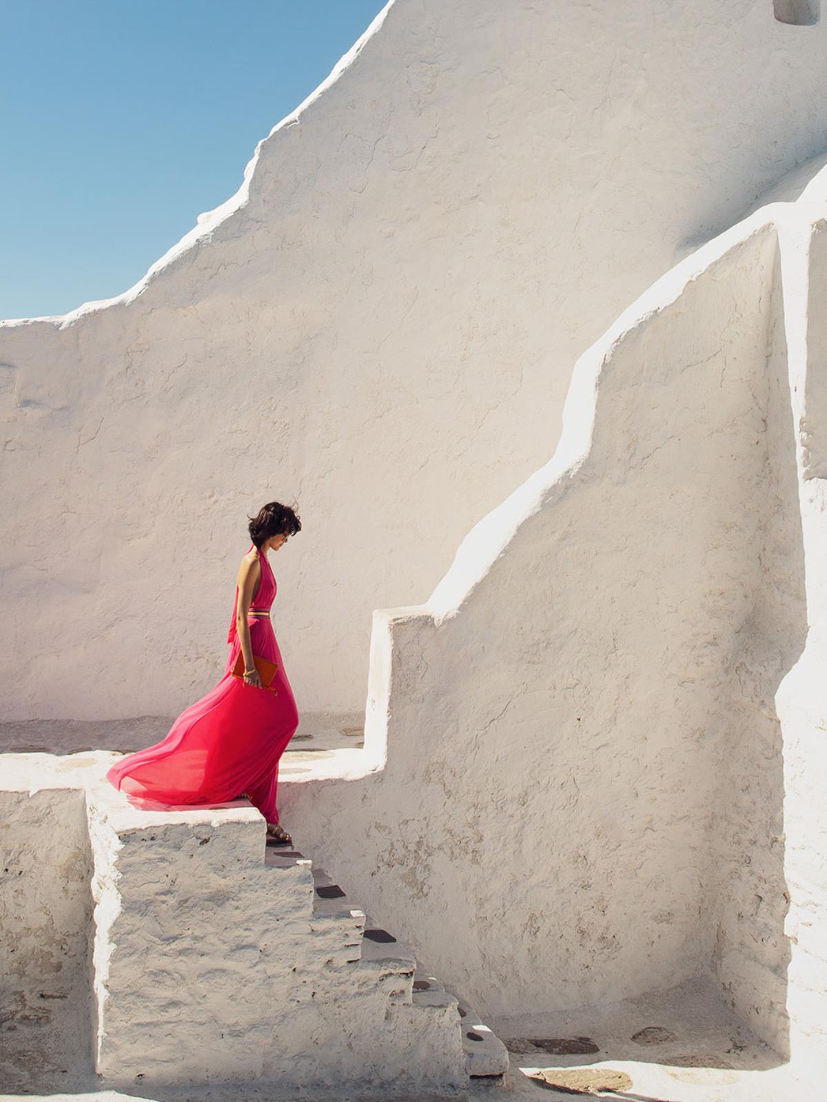 SAMHO Abito Lungo Da Donna Con Scollo A V Profondo A Maniche Corte Plissettato A Vita Alta Con Spacco Per Discoteca Feste Serate Lago 48 127672237 - Foto 7