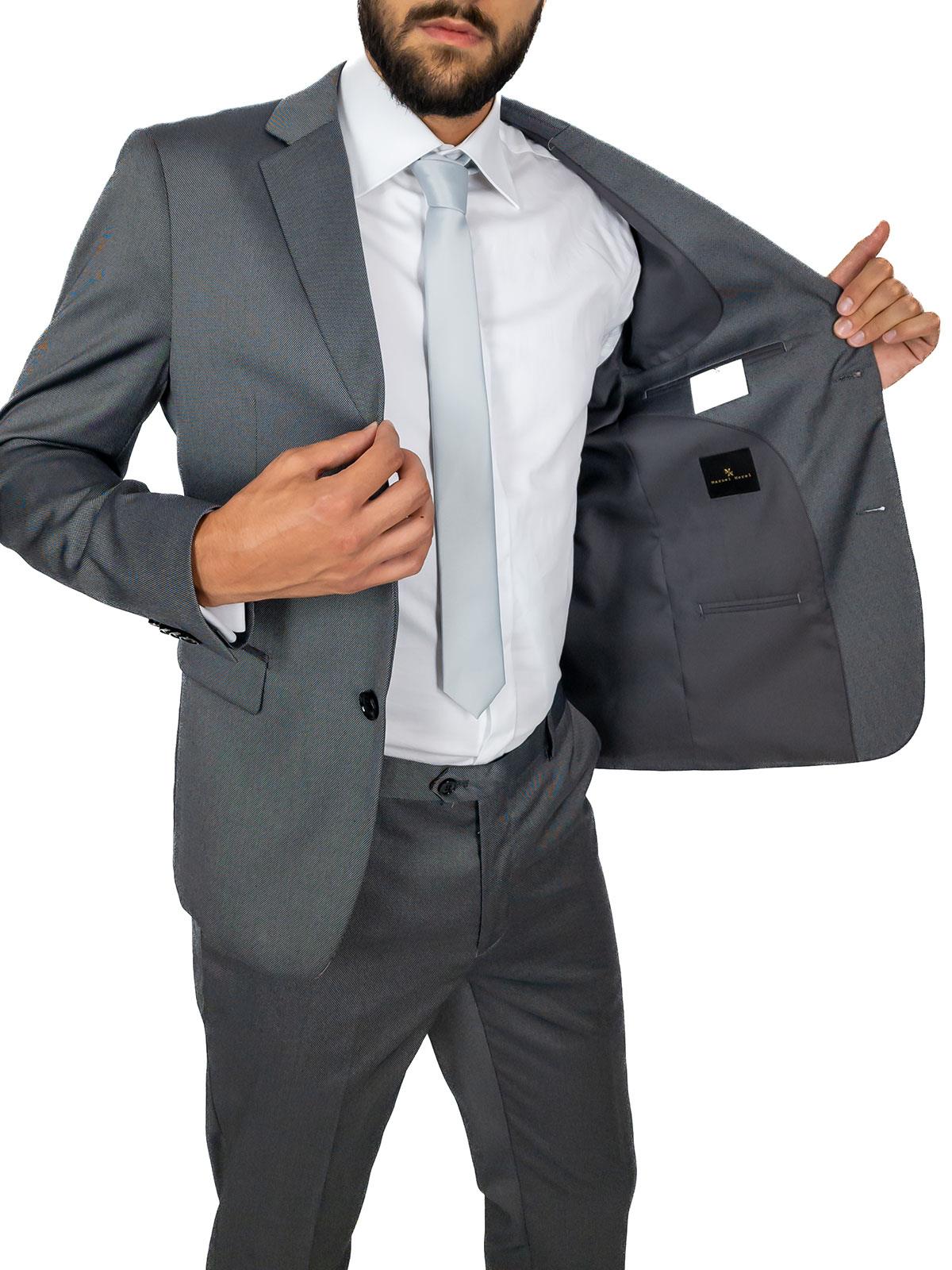 Abito Cerimonia Uomo Elegante Giovanile Per Testimone Nozze Drop