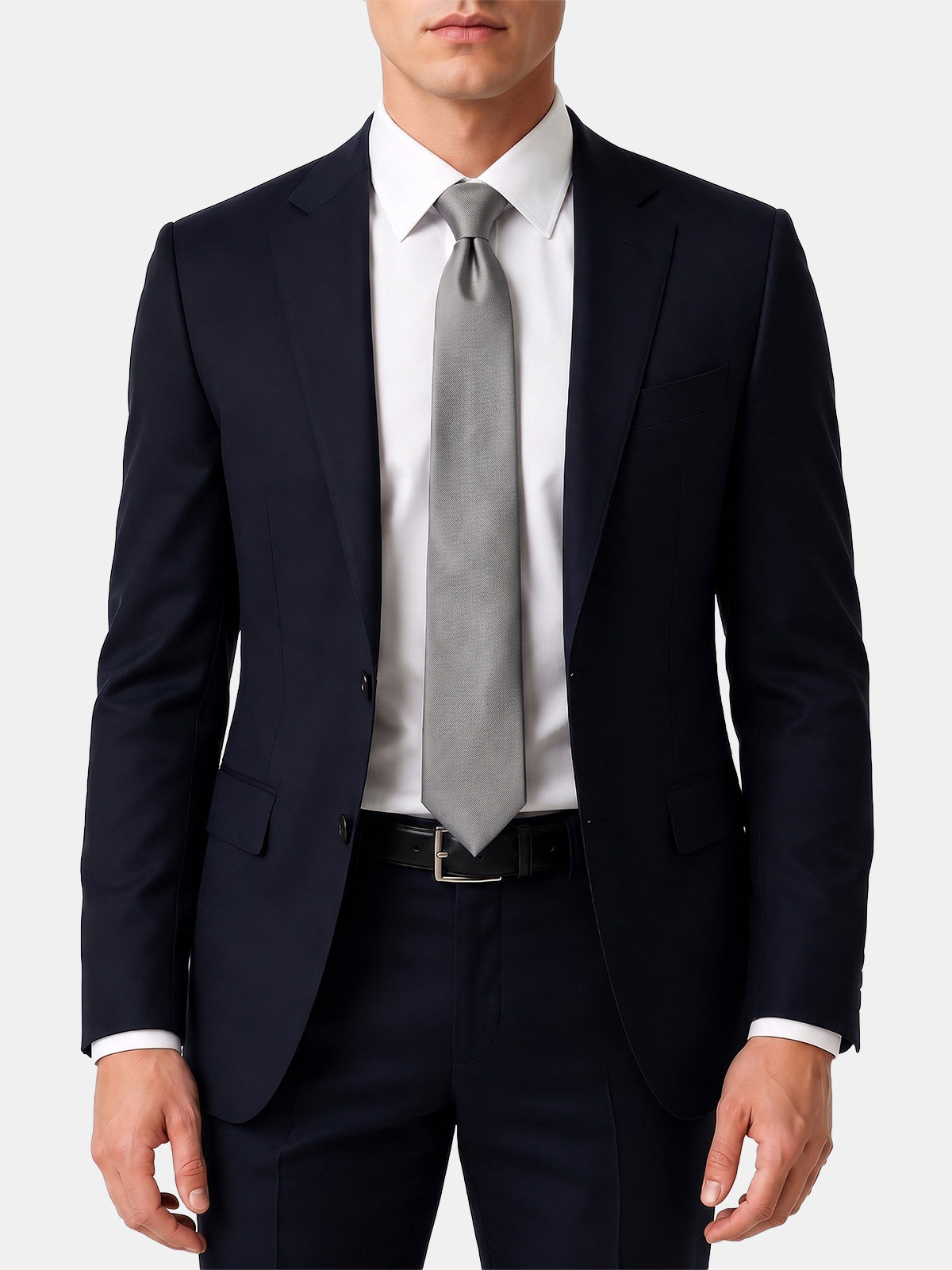 Premium Pure Silk Solid Color Tie